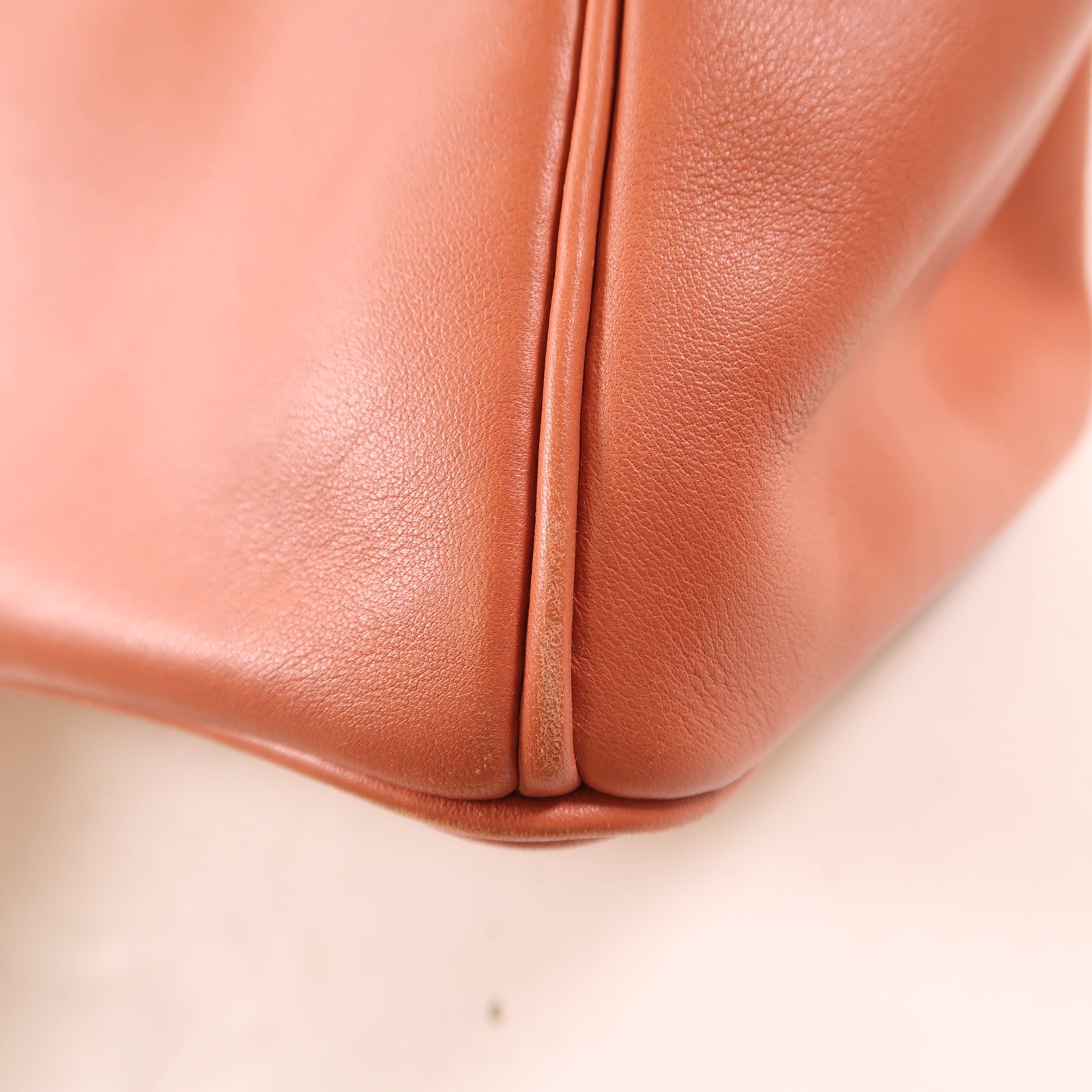 HERMES Swift皮革Birkin 35銀扣手挽袋Rose Tea粉紅色