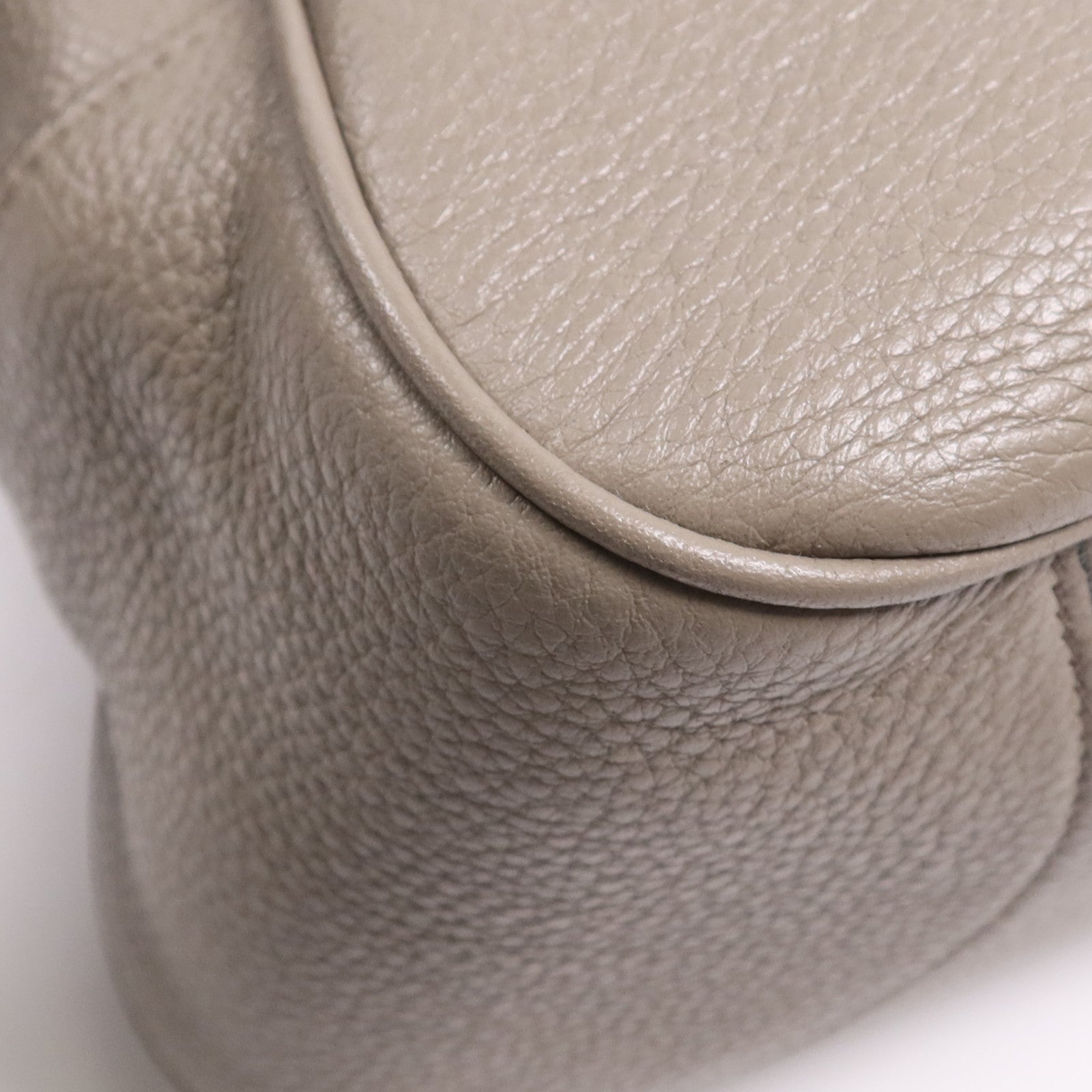 PRADA 牛皮皮革Nero Vitello Daino Bag金扣手挽肩背兩用袋