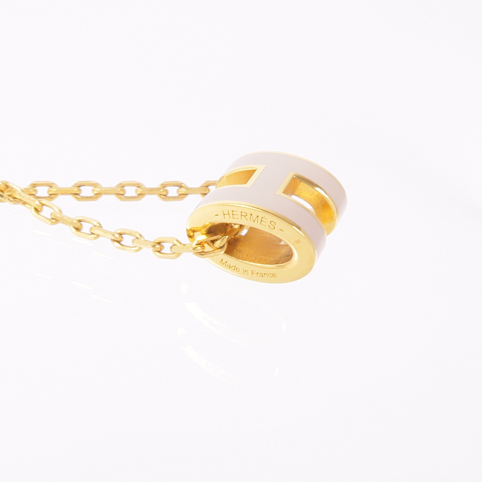 HERMES 金屬Mini Pop H項鍊Chai
