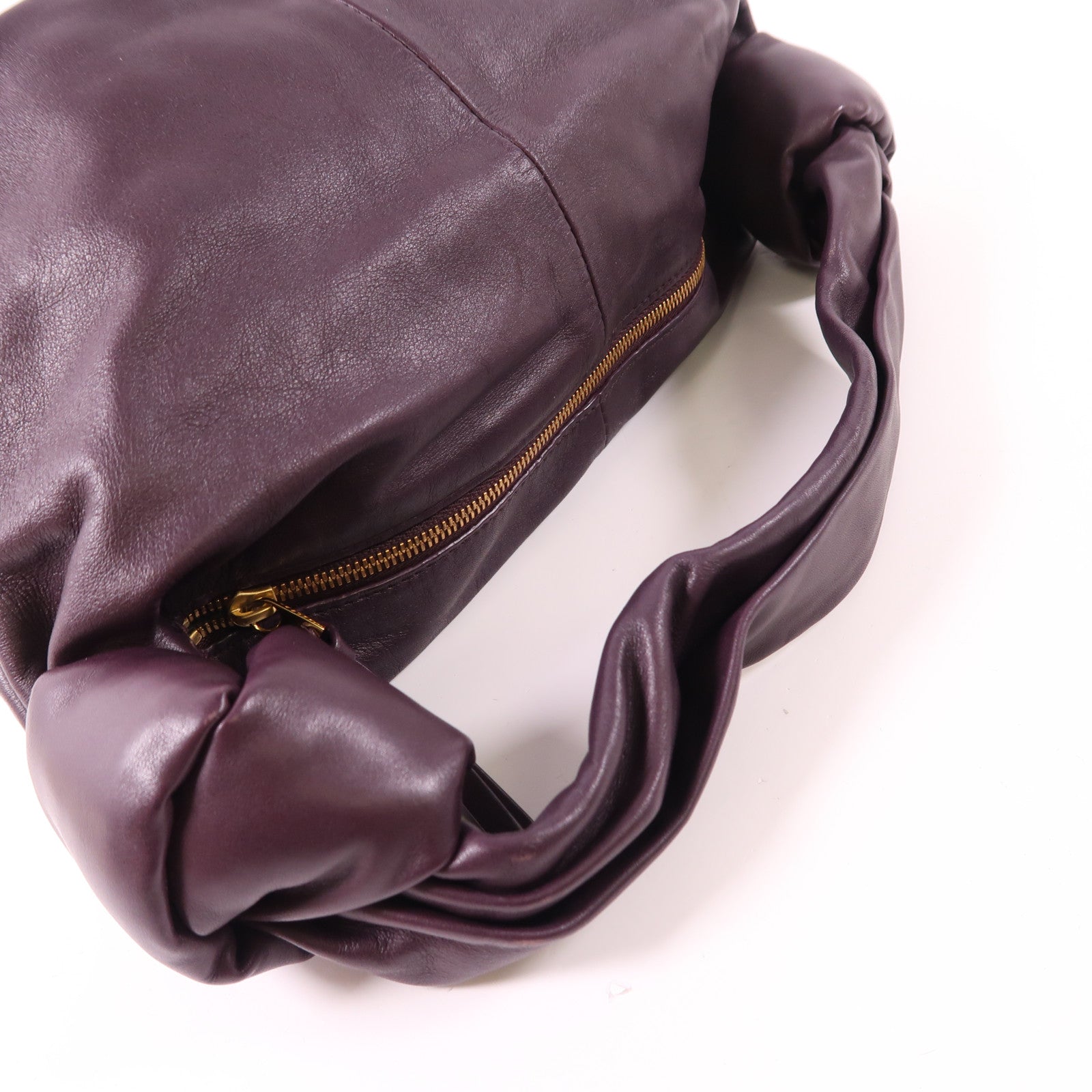 BOTTEGA VENETA 皮革Hand Bag金扣手挽袋