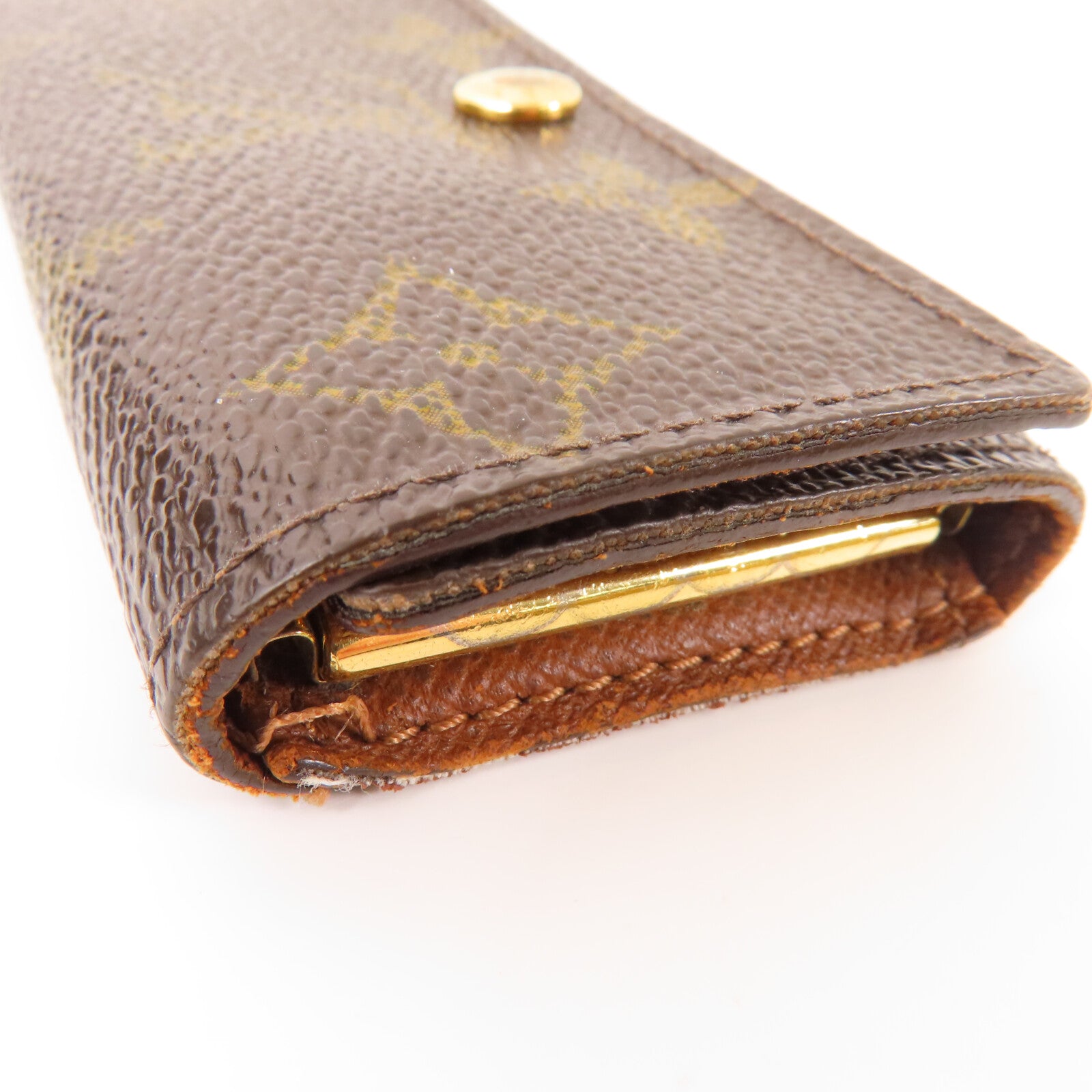 LOUIS VUITTON Monogram 4Key Holder金扣鎖匙包