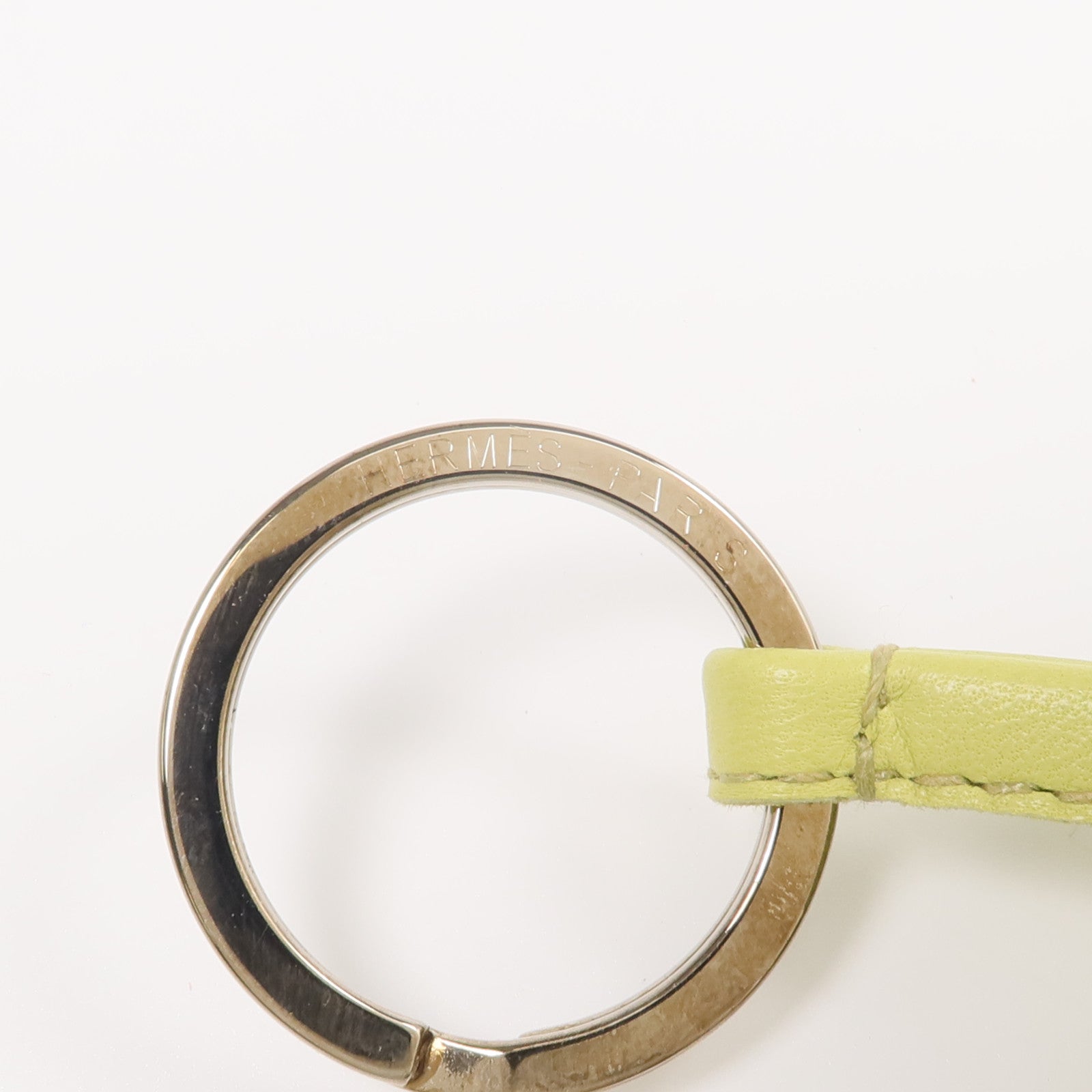 HERMES Milo皮革Carmen Charm金扣掛飾