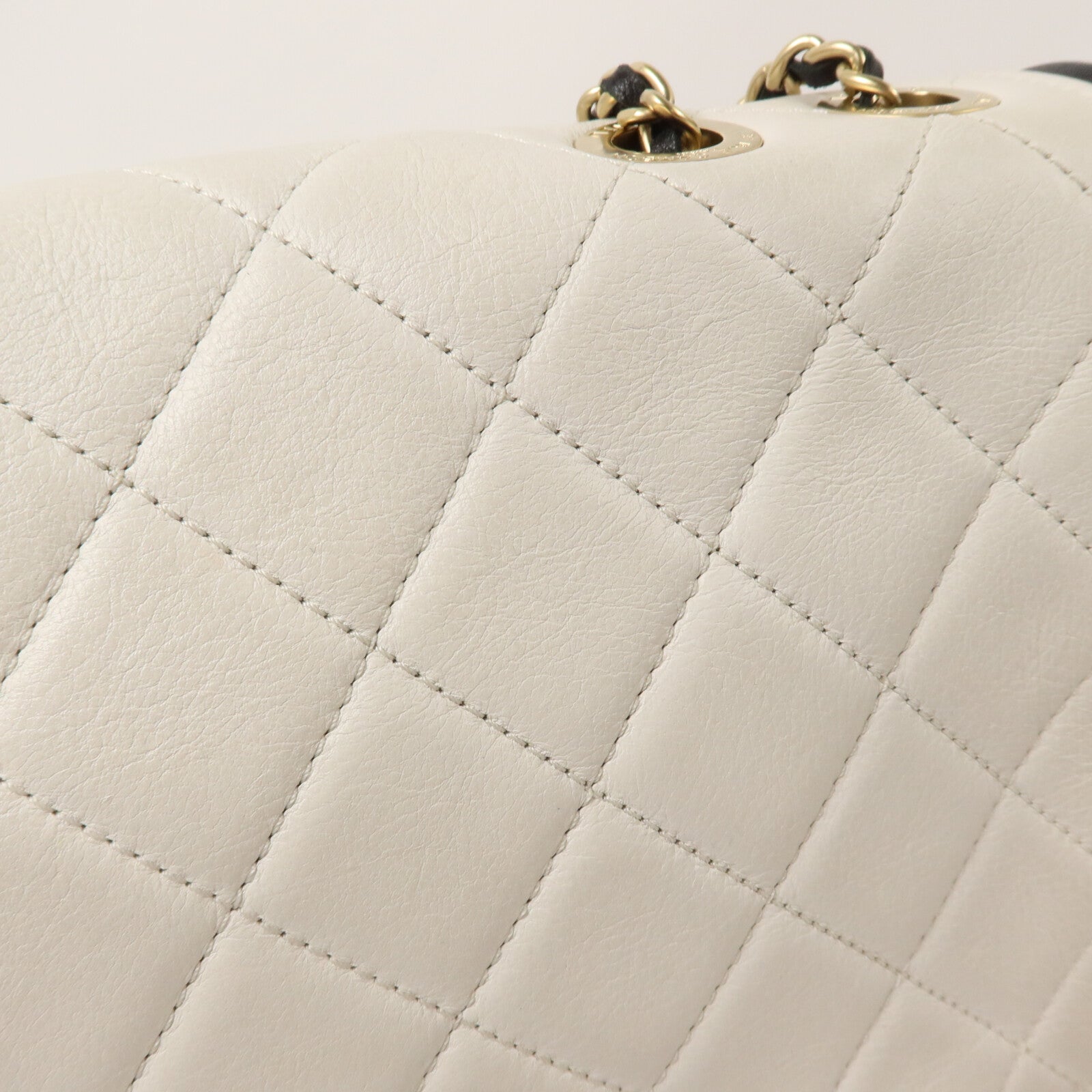 CHANEL 牛皮皮革Flap Bag鏈帶肩背袋