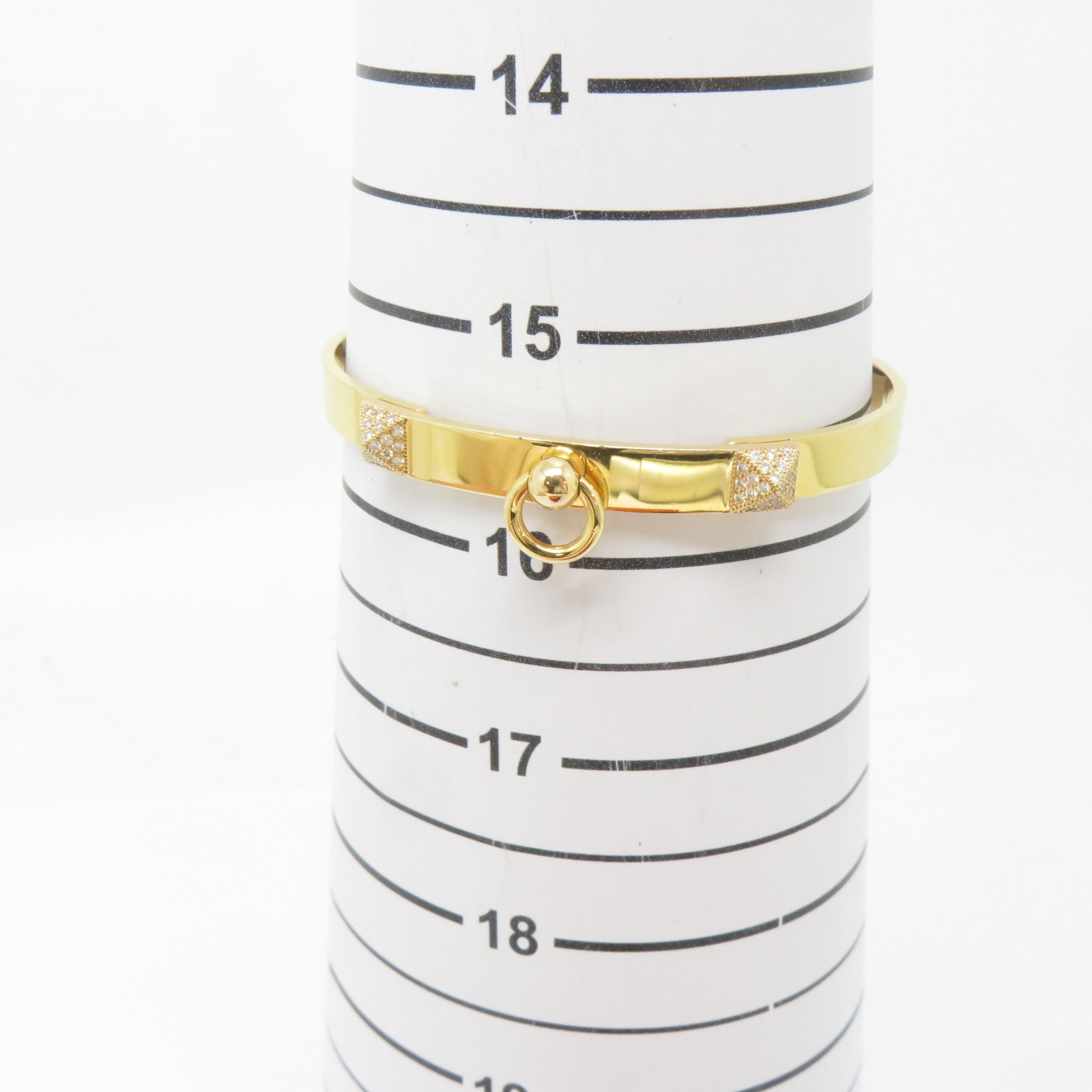 HERMES (PRICE DOWN) 0.24ct CDC Diamond Bracelet 18K Pink Gold