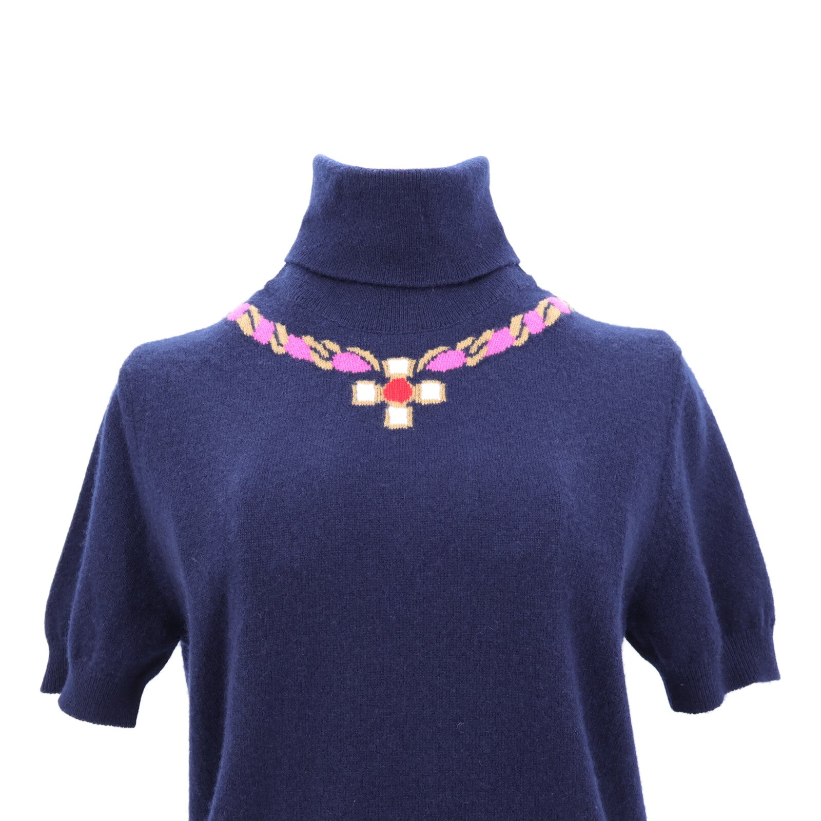 CHANEL LOOK6 Short-Sleeve Top針織