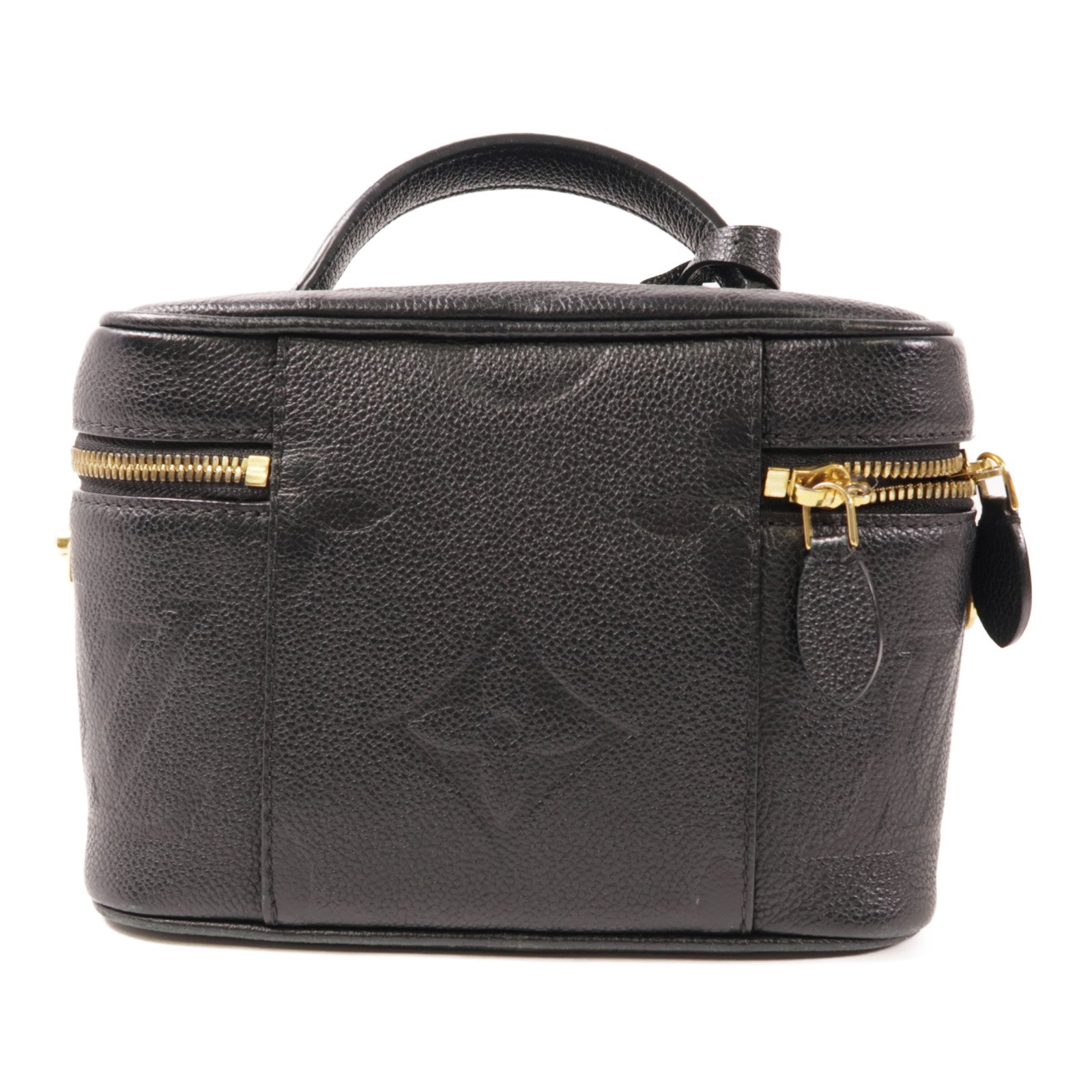 LOUIS VUITTON LV Vanity Case 2 Way Bag M45598 Monogram Empreinte Black