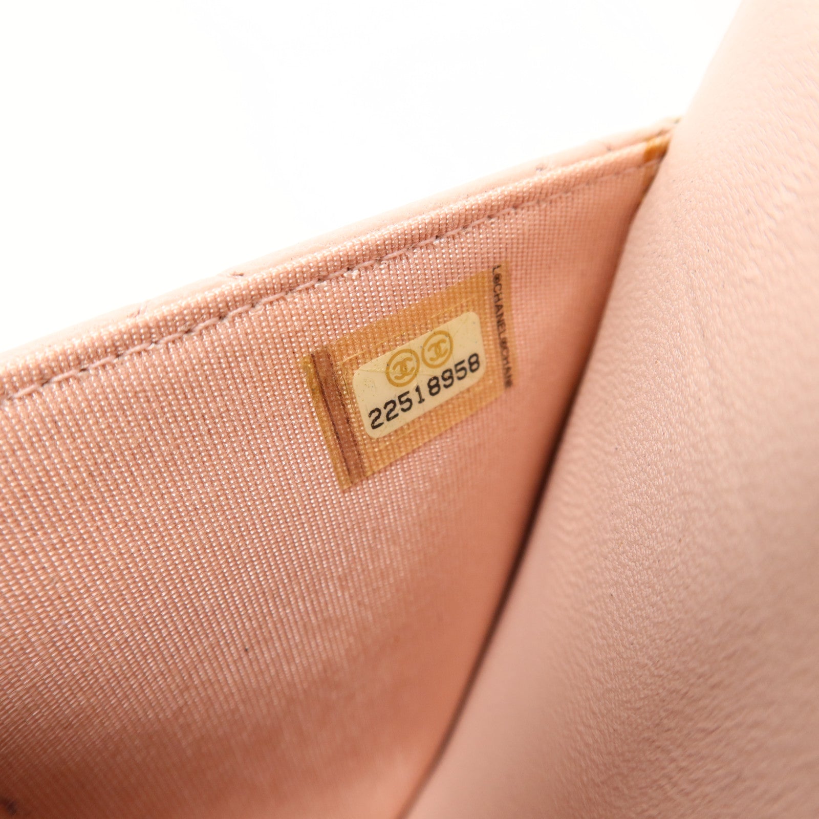 CHANEL 羊皮皮革WOC Wallet On Chain銀扣鏈帶肩背袋