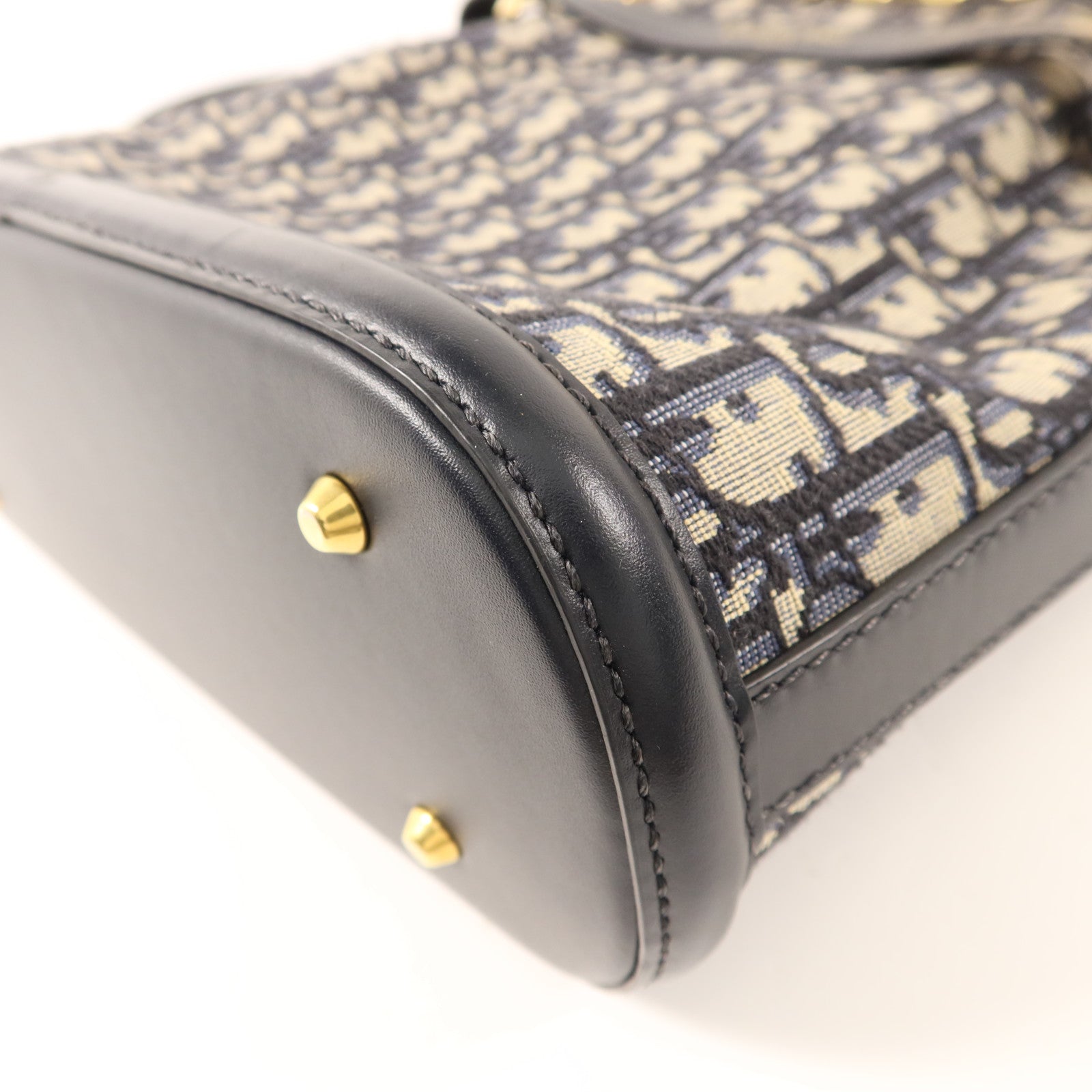 Dior 帆布Medium C'est Bag金扣手挽肩背兩用袋