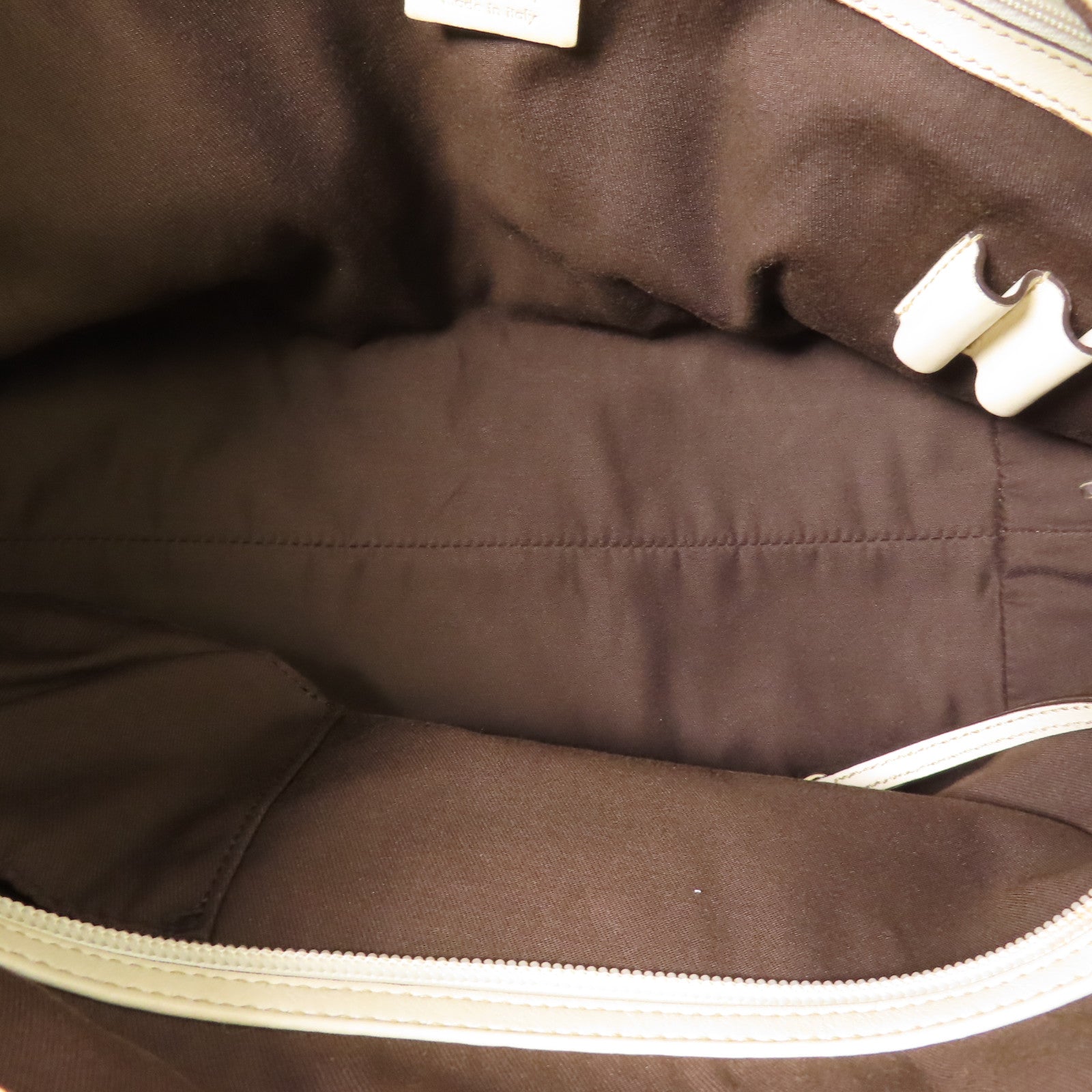 GUCCI 帆布/皮革Shoulder Bag金扣肩背袋