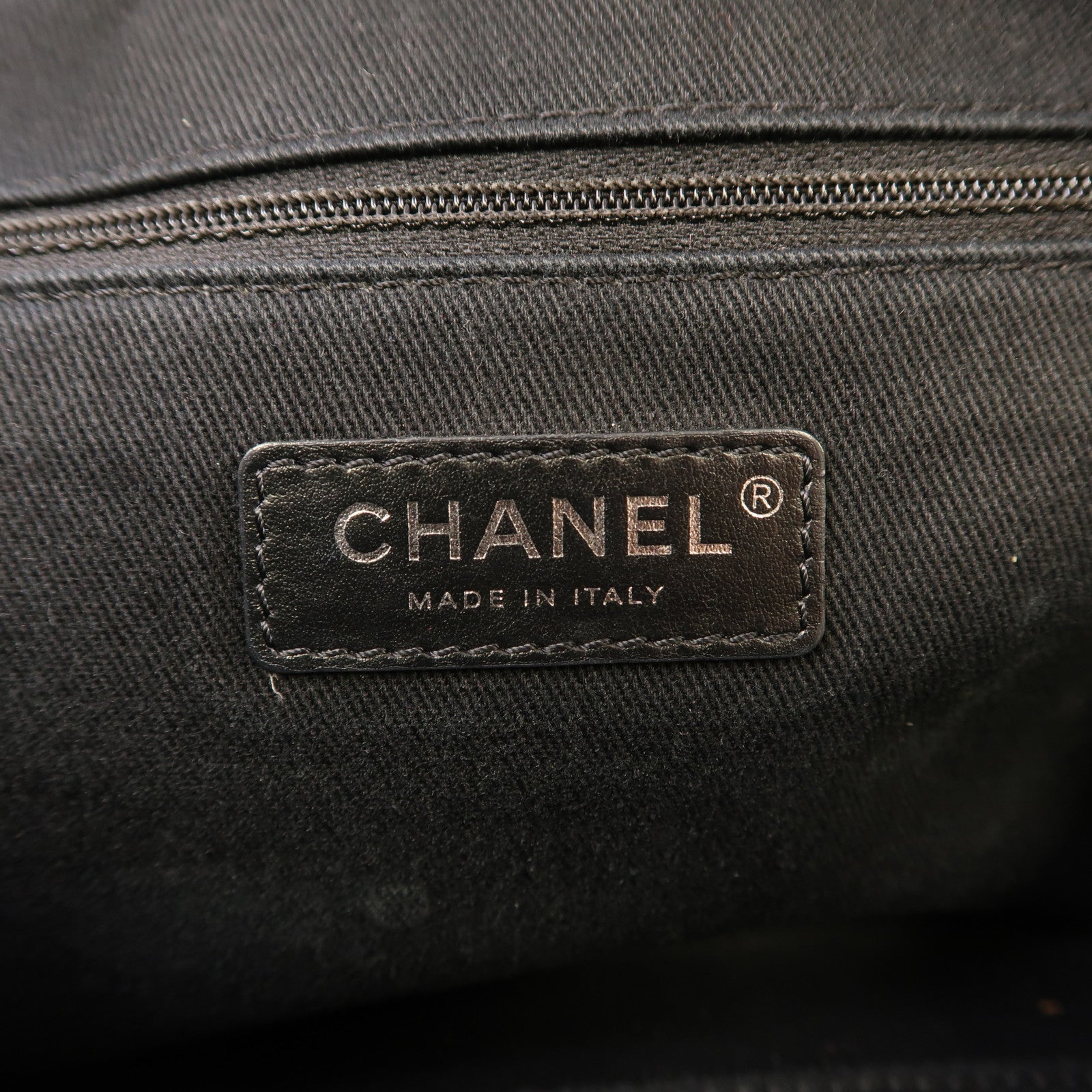 CHANEL 帆布Chain Shoulder手挽肩背兩用袋