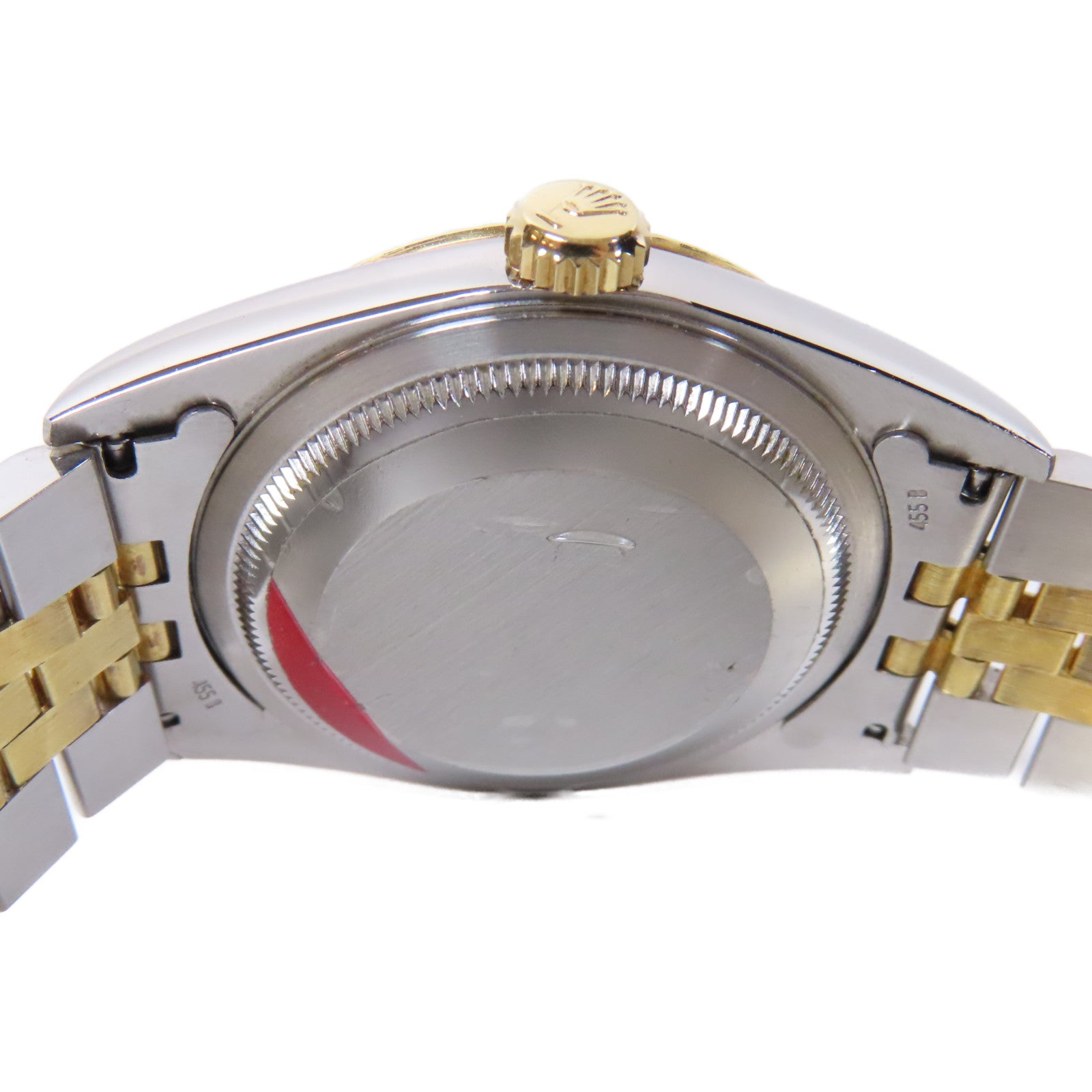 ROLEX Datejust 18K黃金/不鏽鋼手錶自動機芯金色