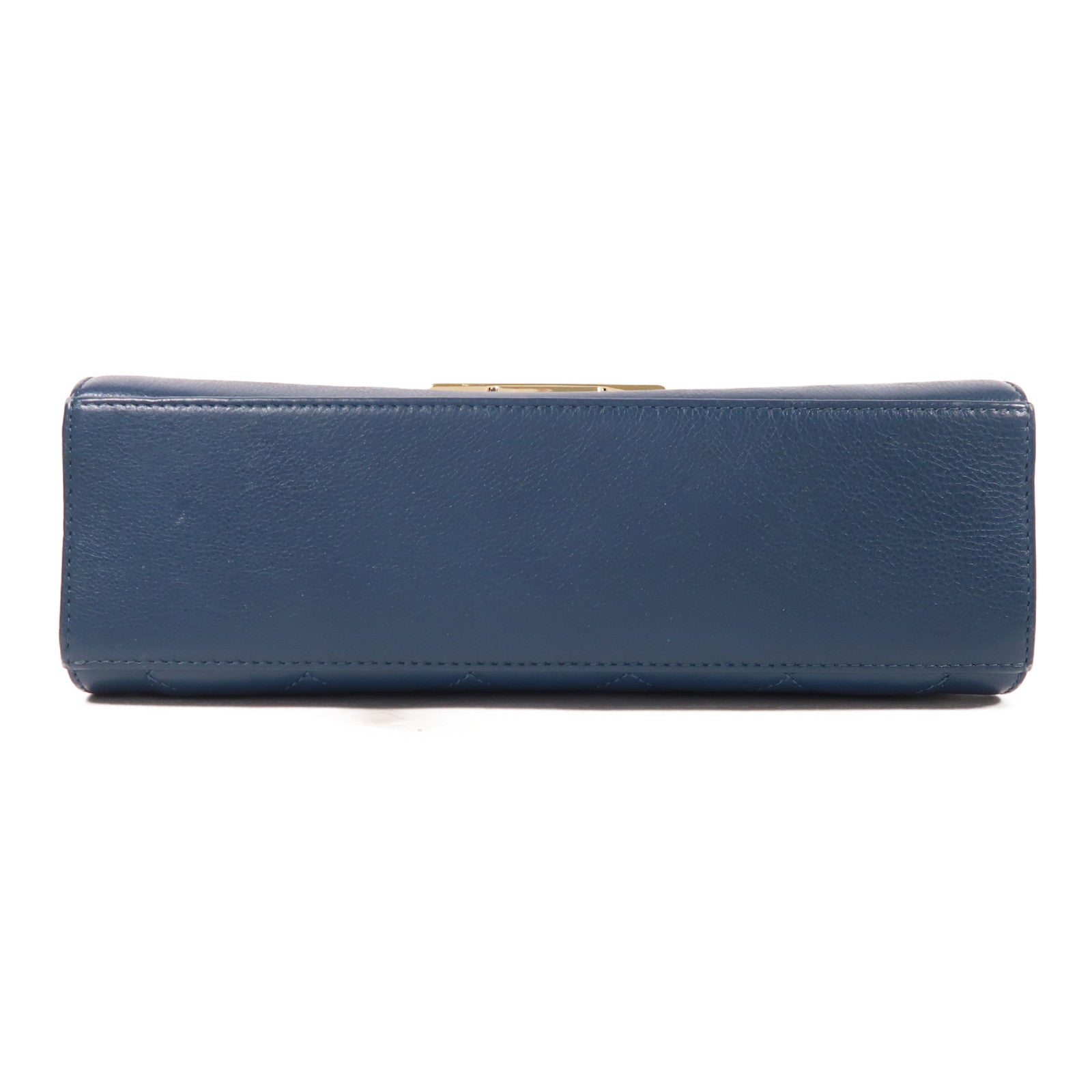 CHANEL 牛皮皮革Chain Shoulder金扣手挽肩背兩用袋