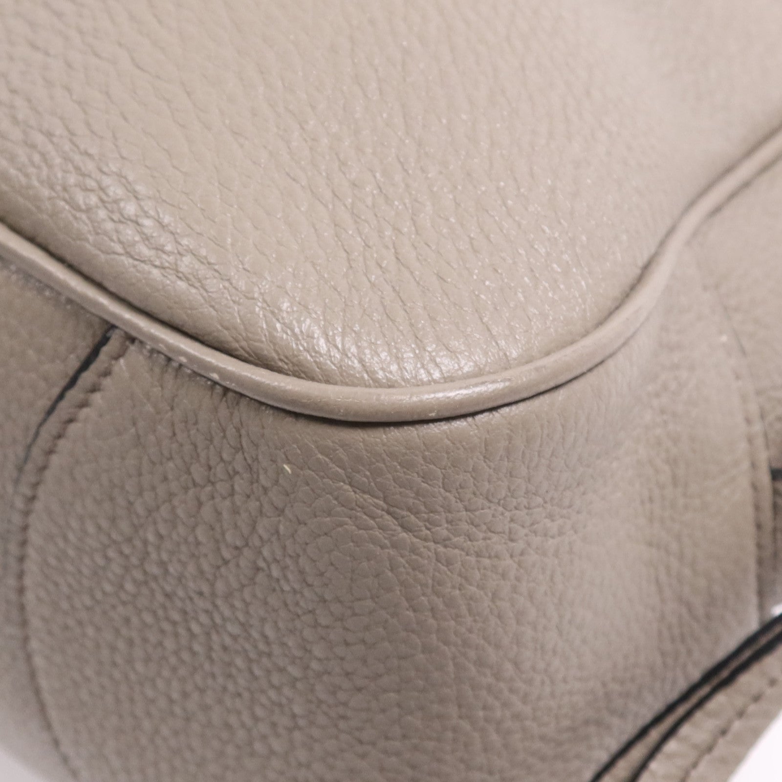 PRADA 牛皮皮革Nero Vitello Daino Bag金扣手挽肩背兩用袋