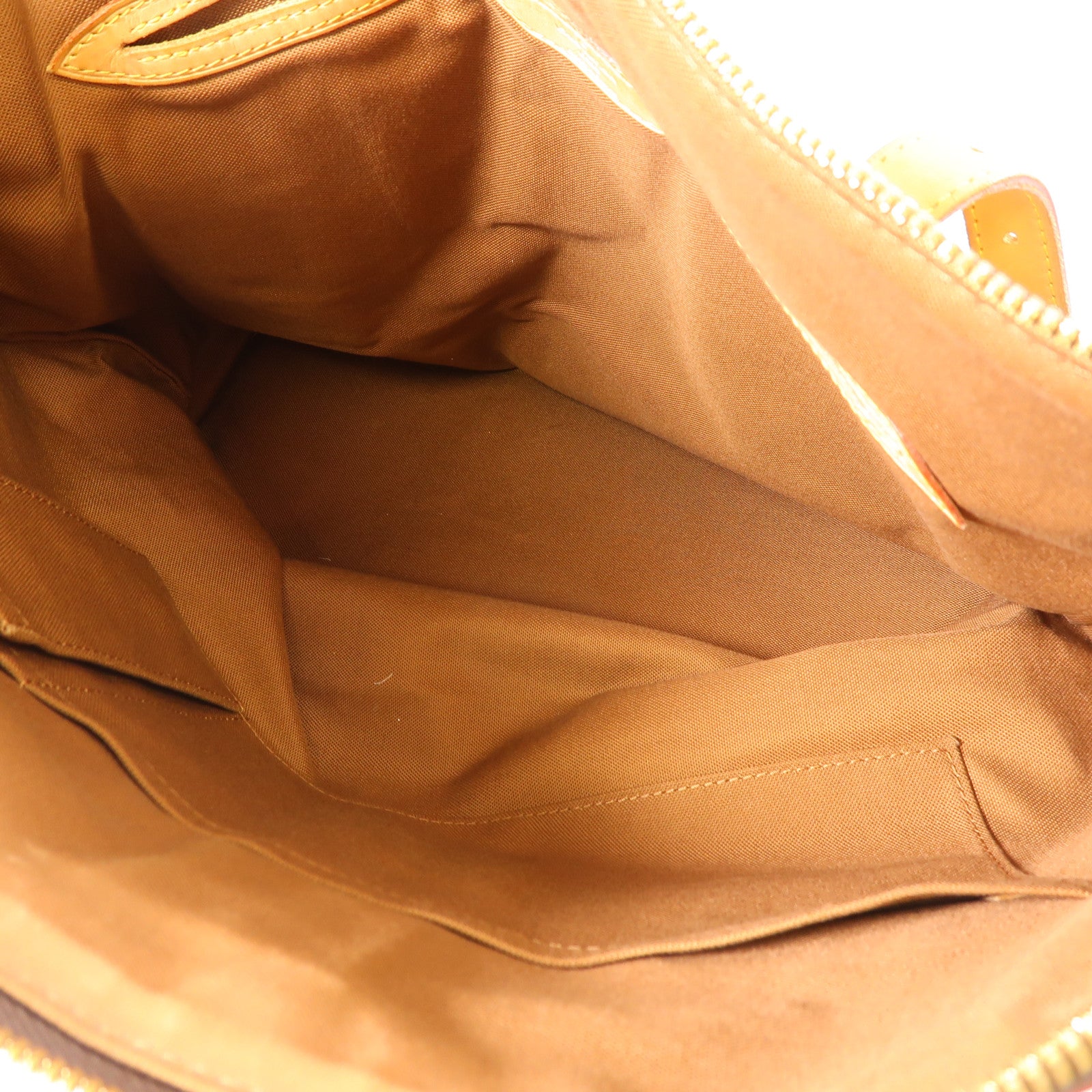 LOUIS VUITTON Monogram Palermo GM金扣手挽肩背兩用袋棕色