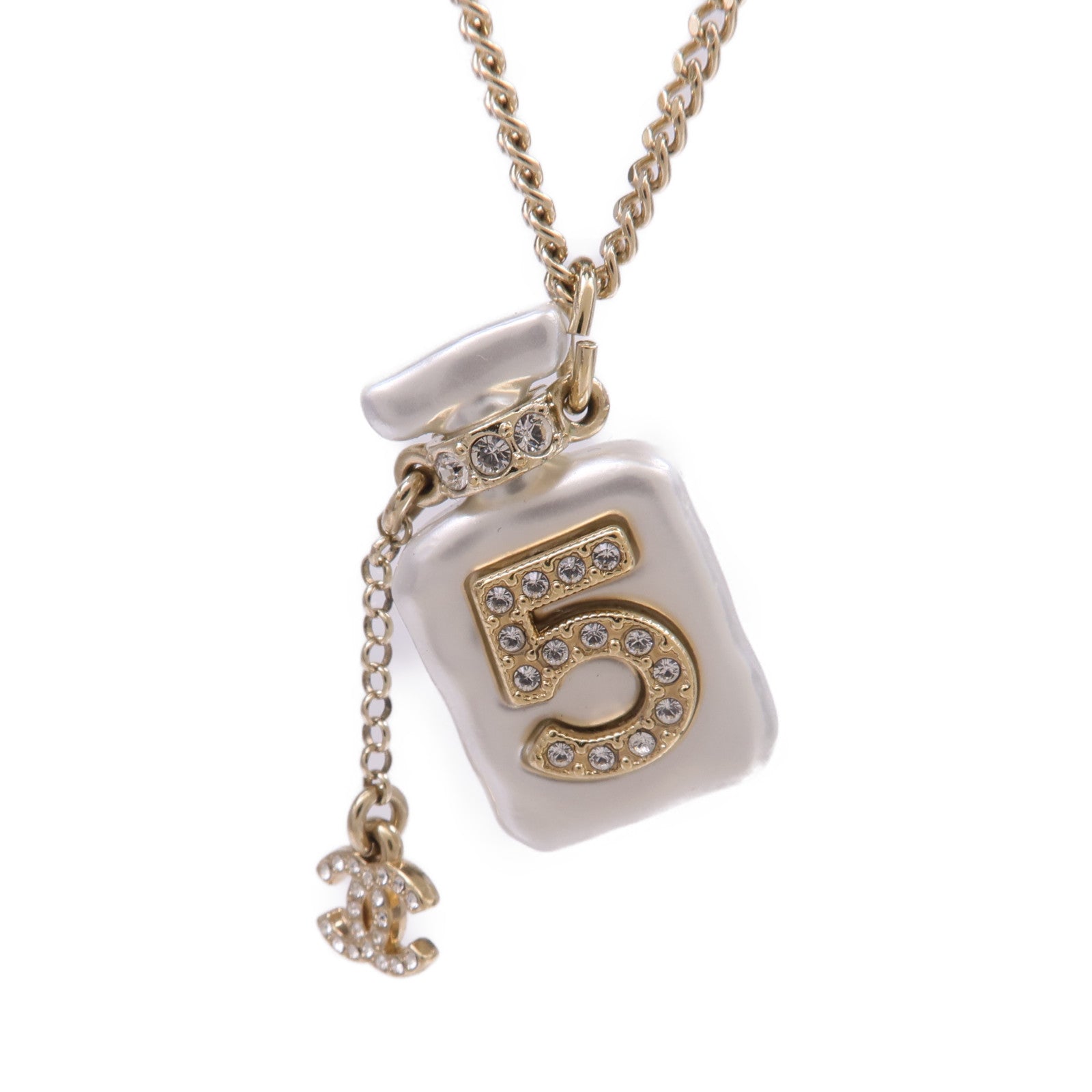 CHANEL 金屬/水晶Necklace項鍊
