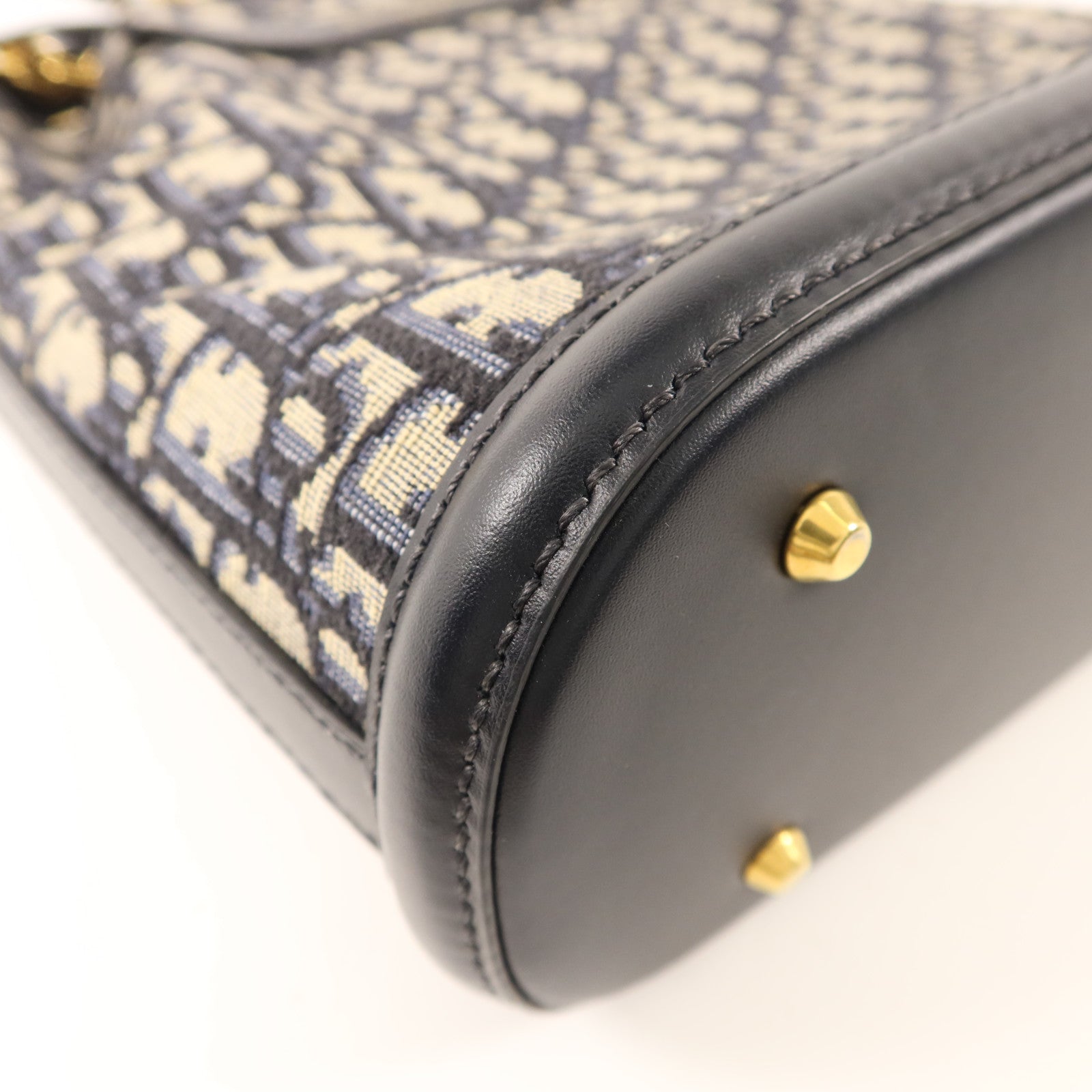Dior 帆布Medium C'est Bag金扣手挽肩背兩用袋