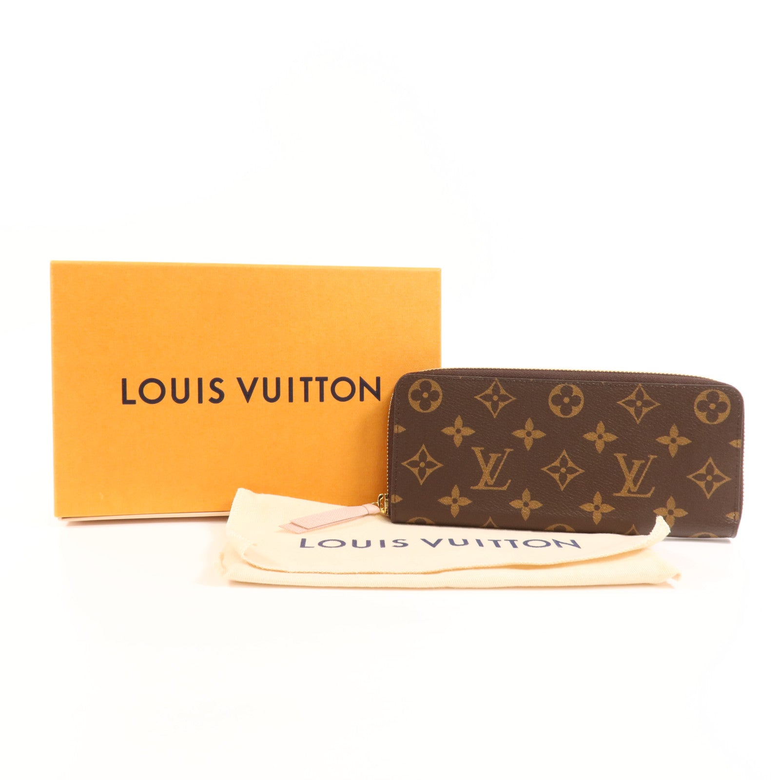 LOUIS VUITTON Monogram Long Wallet金扣長錢包