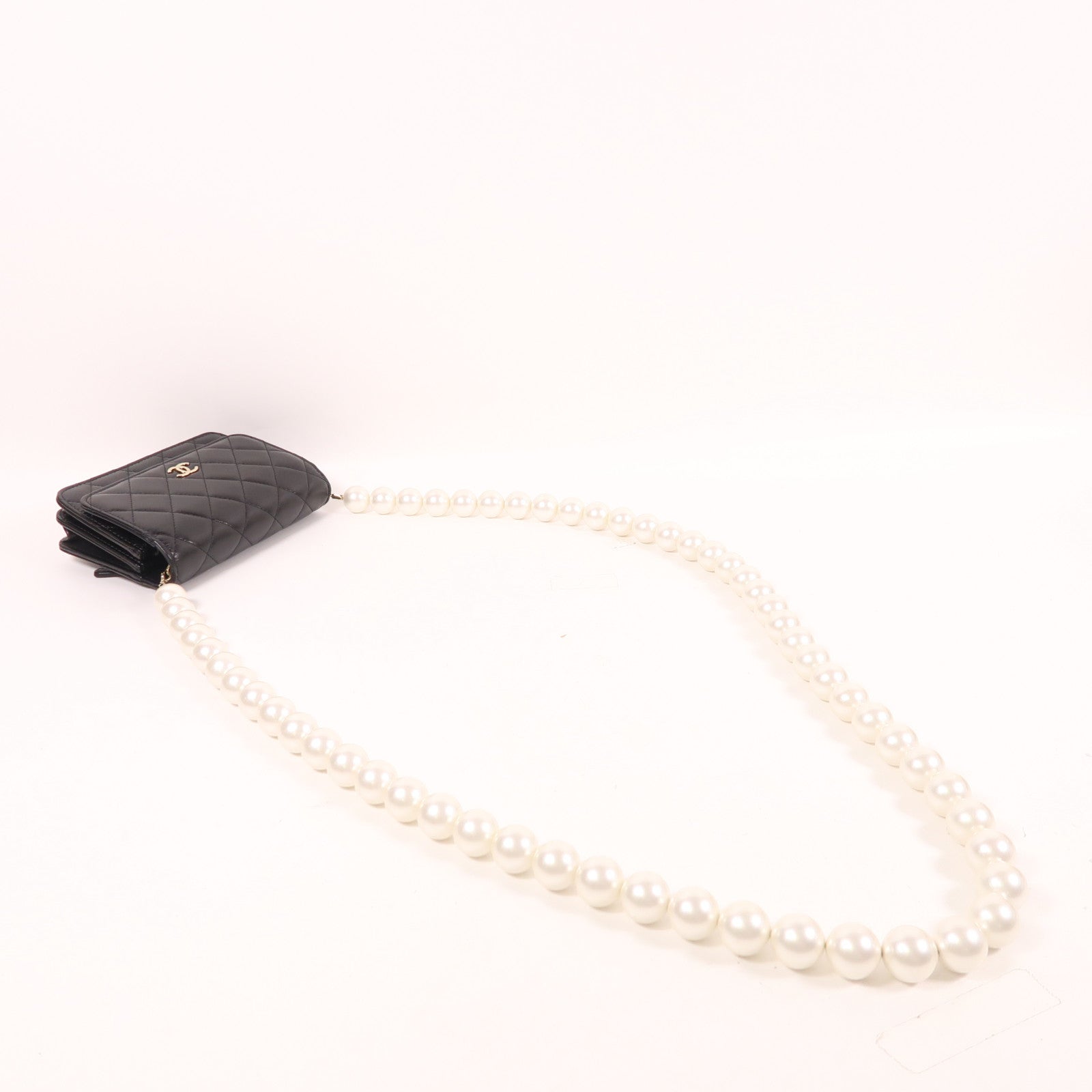 CHANEL 【激減優惠】牛皮皮革Wallet On Chain金扣肩背袋