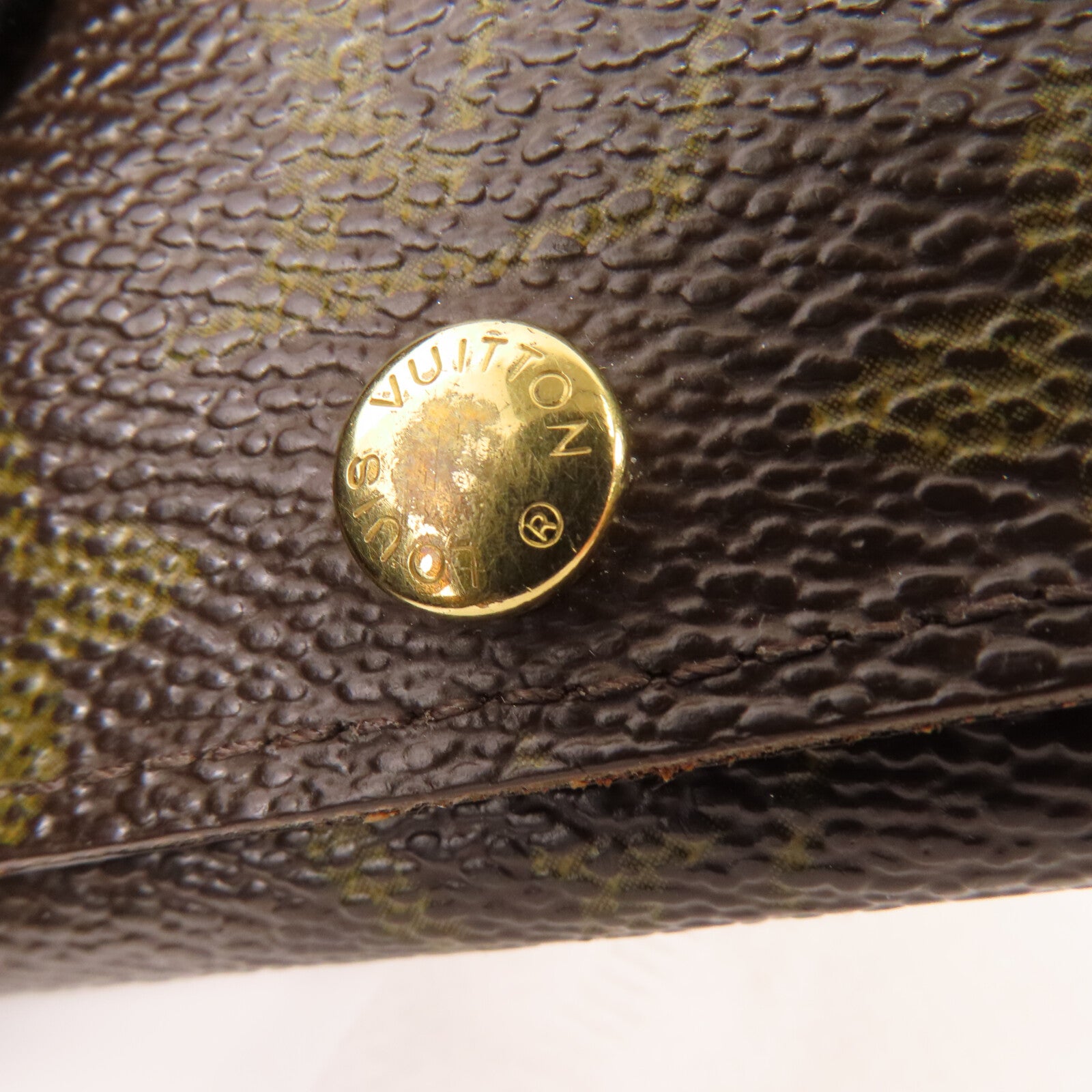 LOUIS VUITTON Monogram 4Key Holder金扣鎖匙包