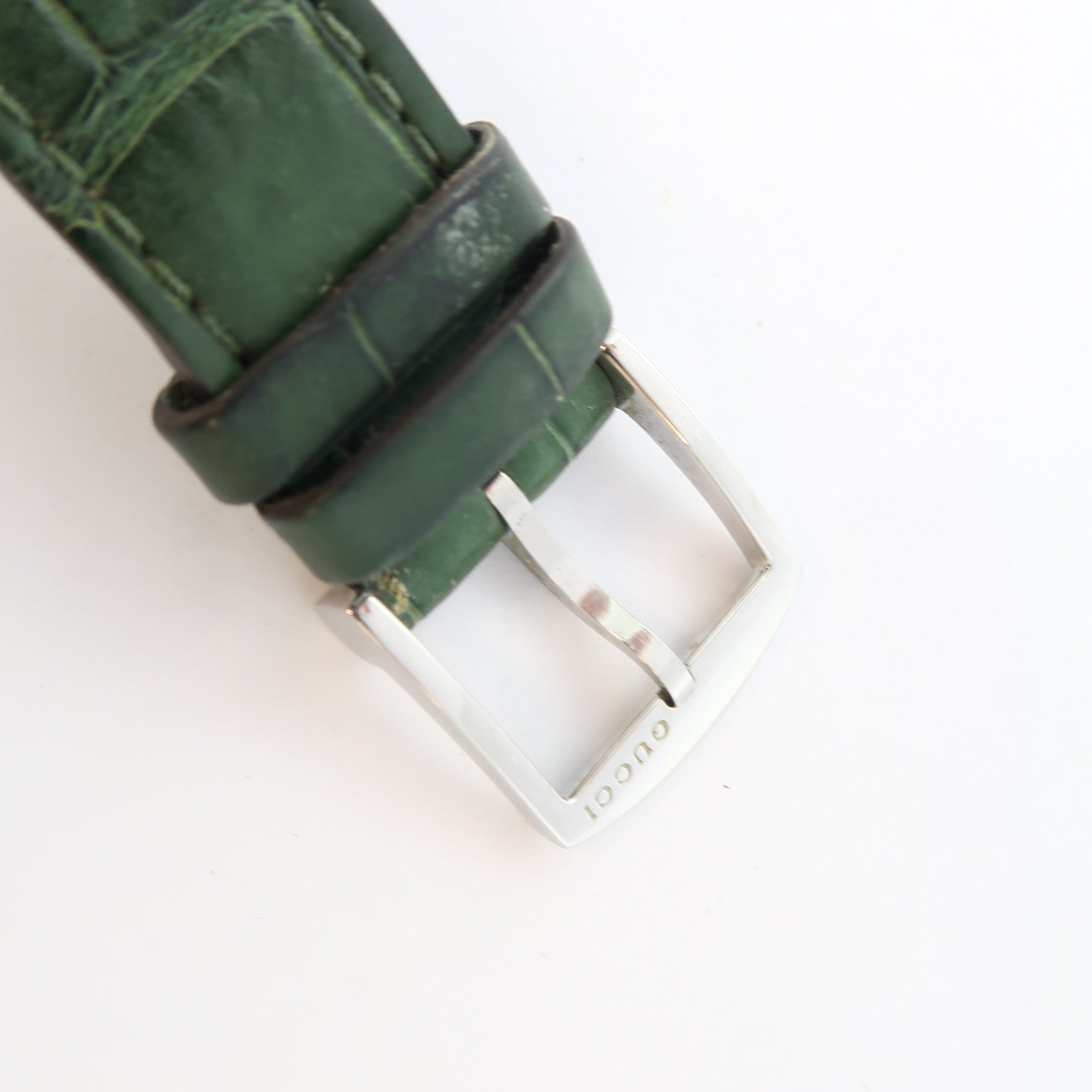 GUCCI Watch不鏽鋼手錶石英機芯銀色