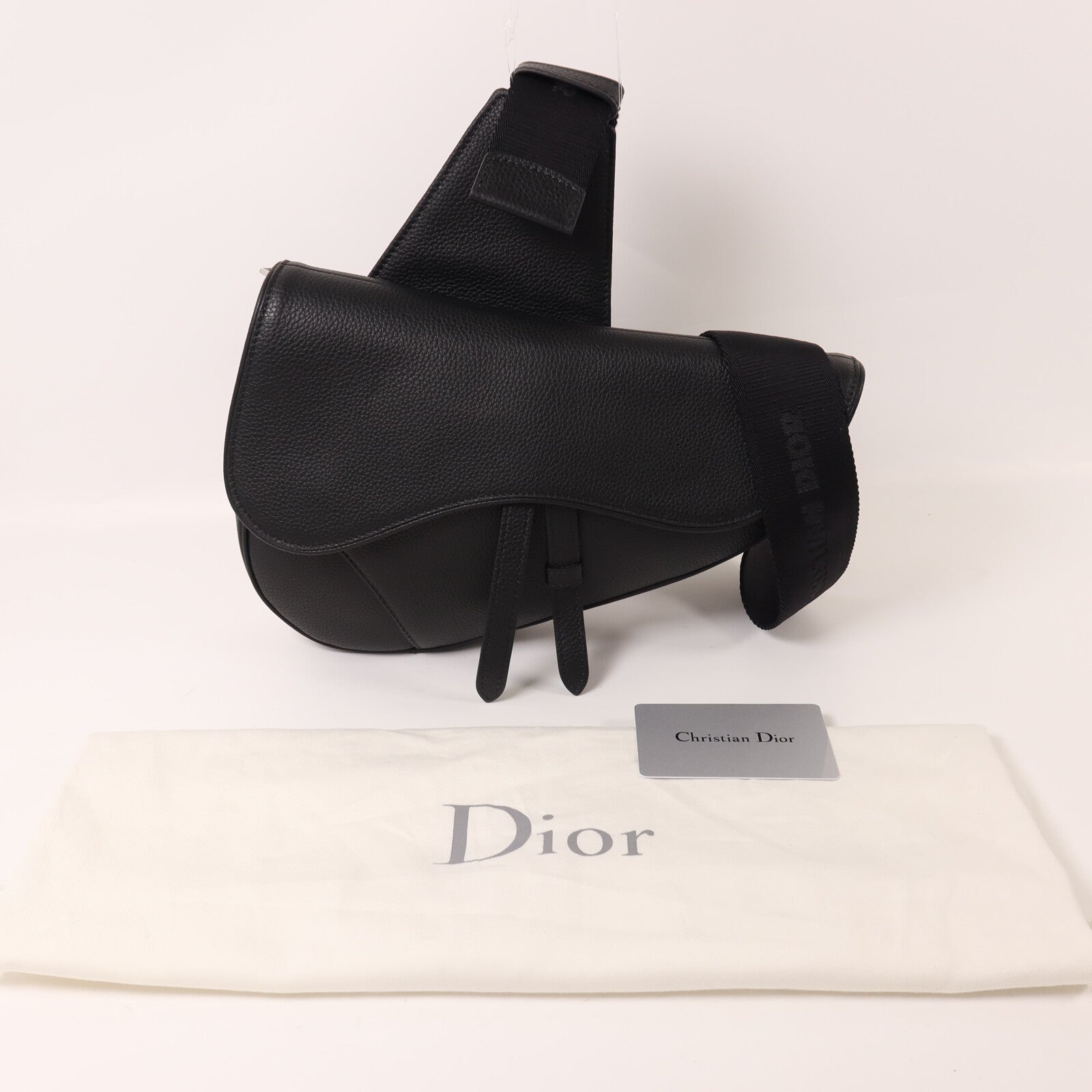 Dior 牛皮皮革Saddle肩背袋
