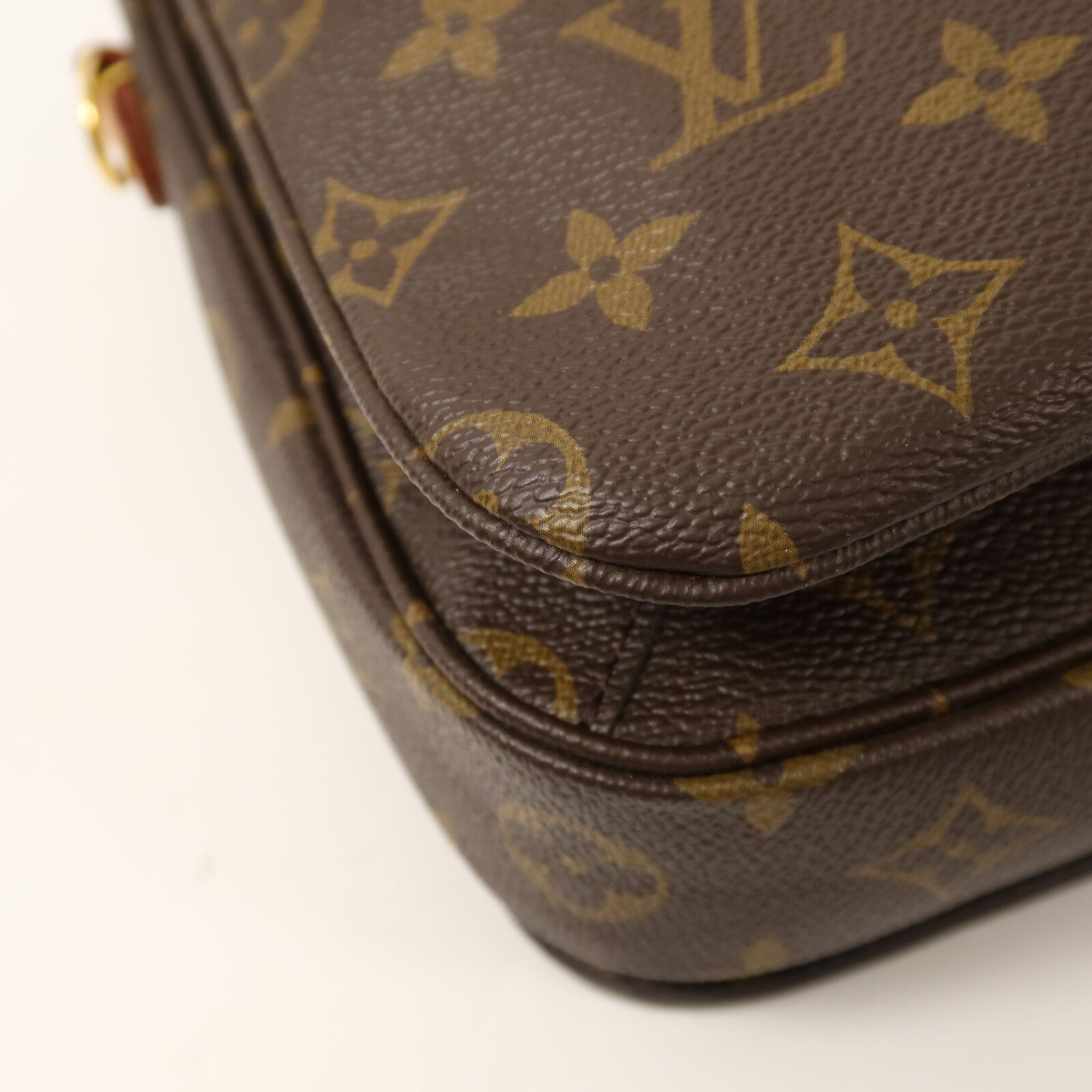 LOUIS VUITTON Monogram Pochette Metis MM金扣手挽肩背兩用袋