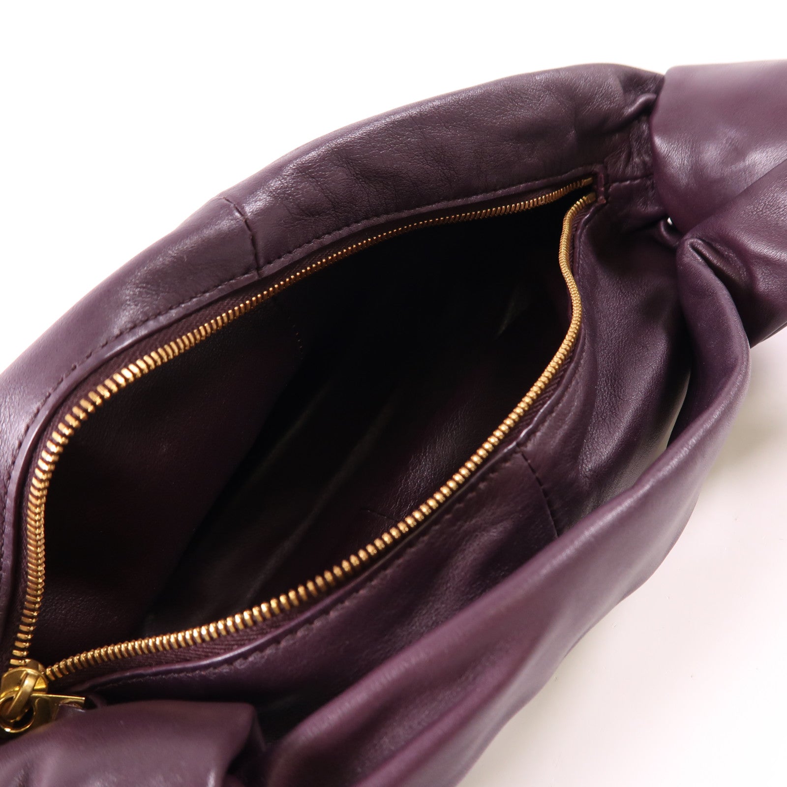 BOTTEGA VENETA 皮革Hand Bag金扣手挽袋