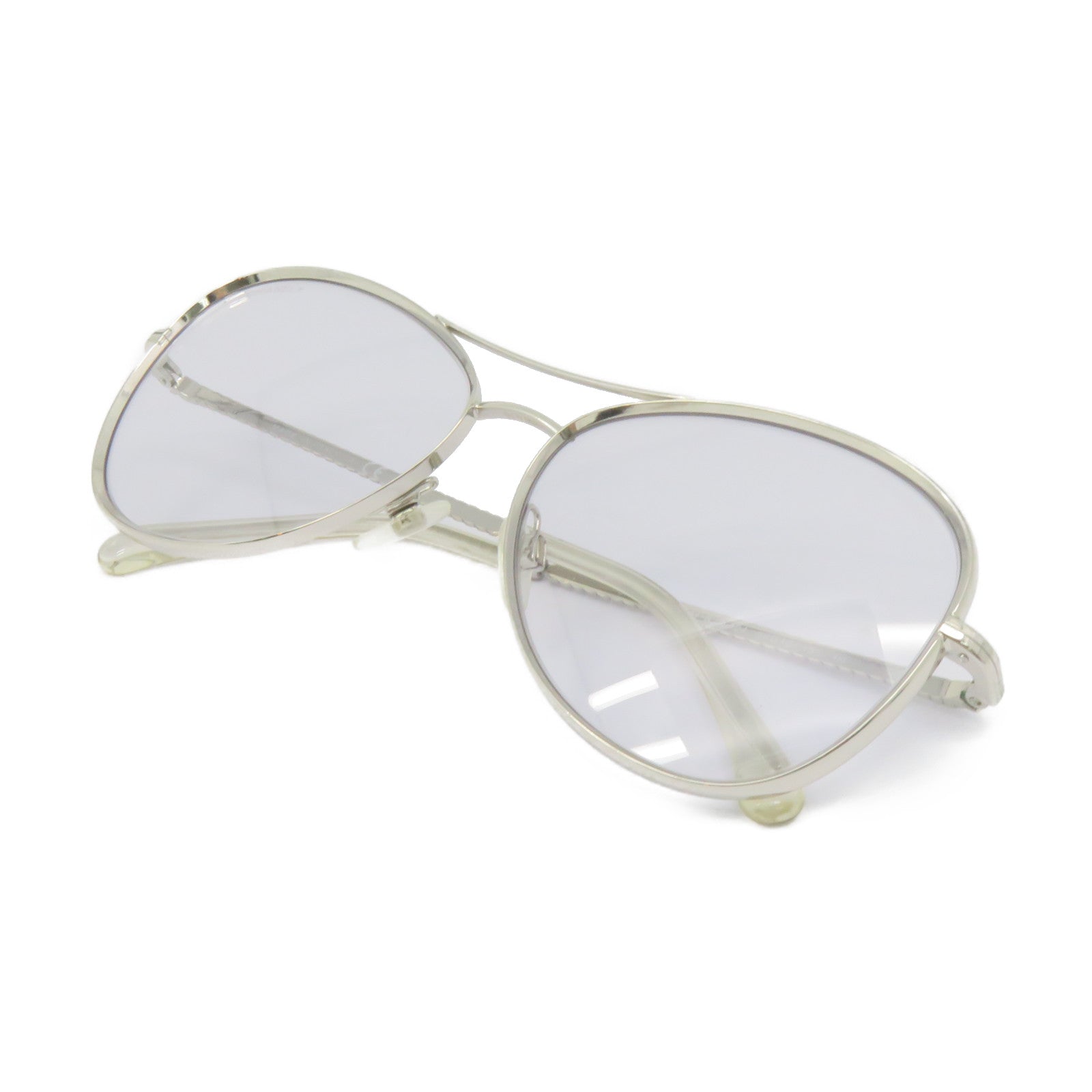 CHANEL 【激減優惠】金屬Sunglasses太陽眼鏡銀色