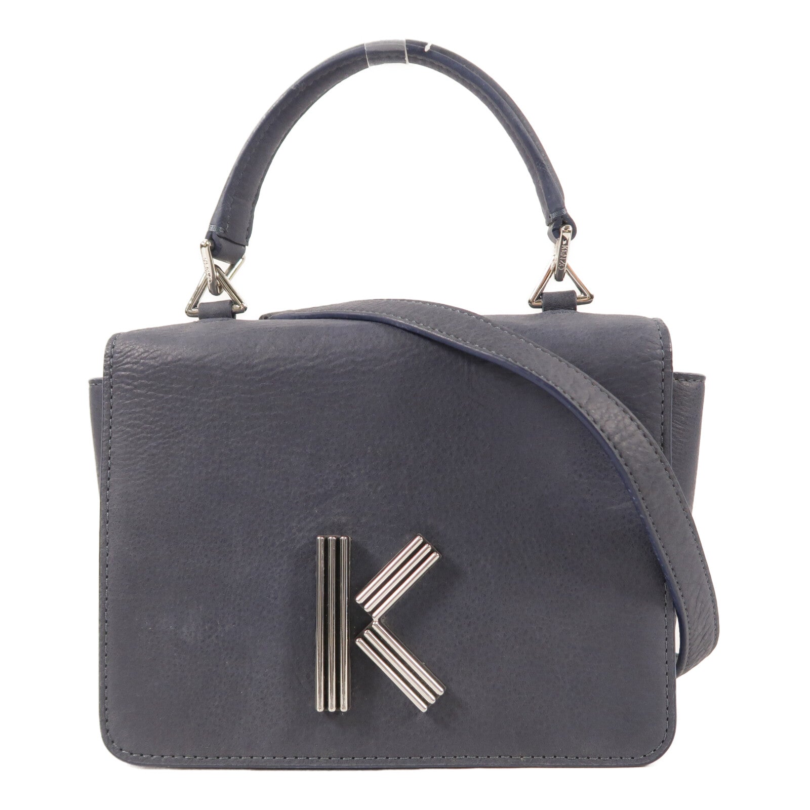 KENZO 牛皮皮革2 Way Shoulder Bag手挽肩背兩用袋