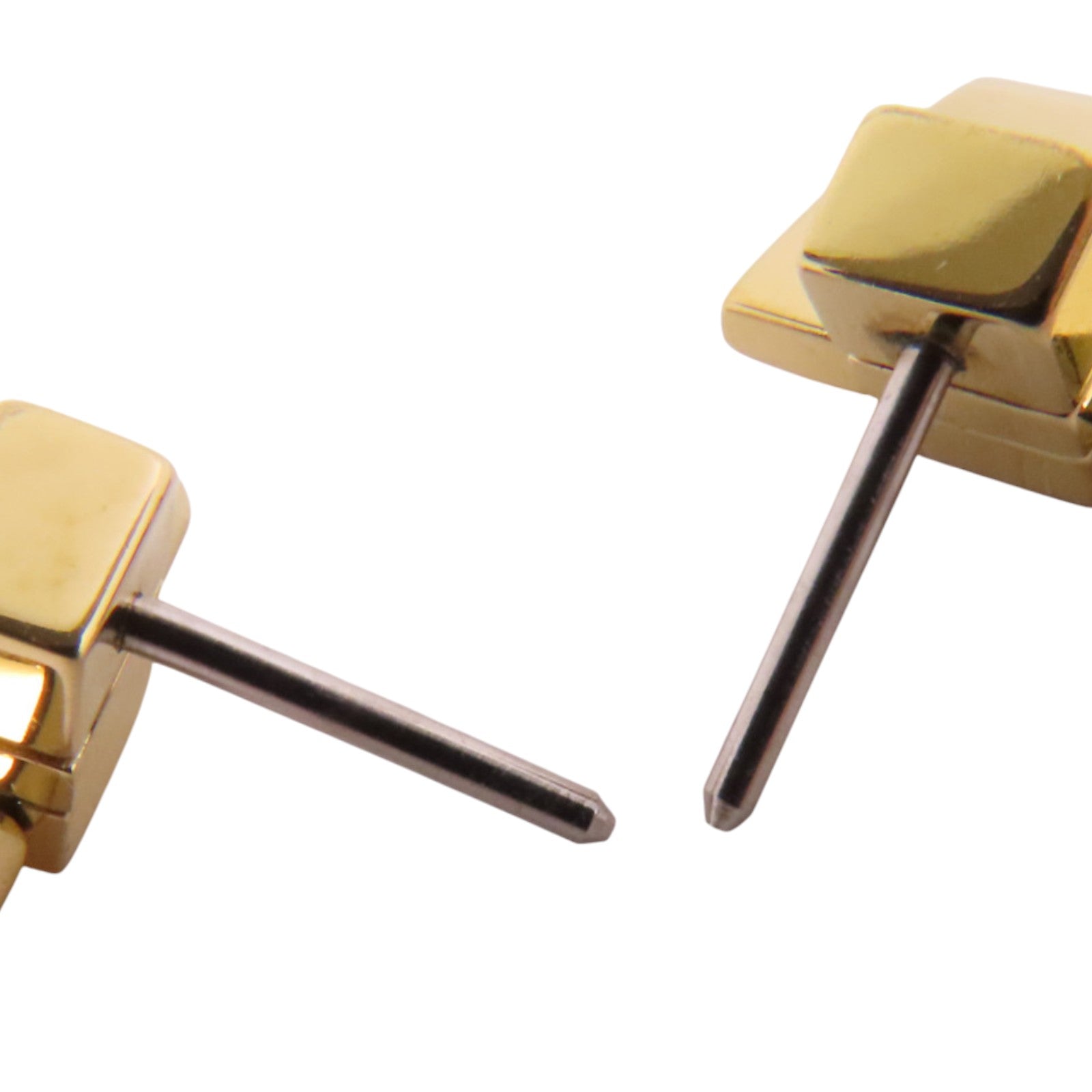 HERMES 金屬/琺瑯Eileen Earrings金扣耳環