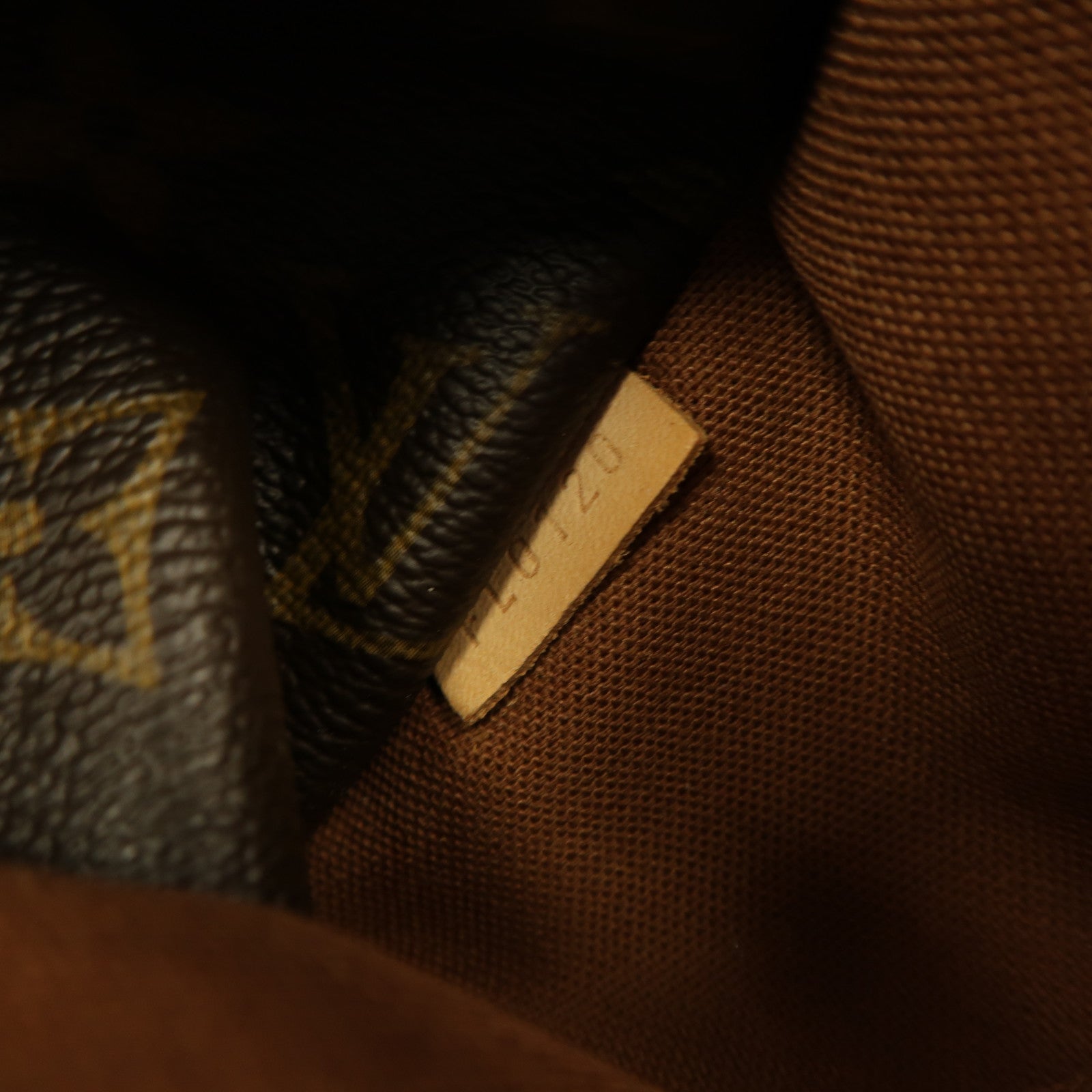 LOUIS VUITTON Monogram Totally MM金扣肩背袋棕色