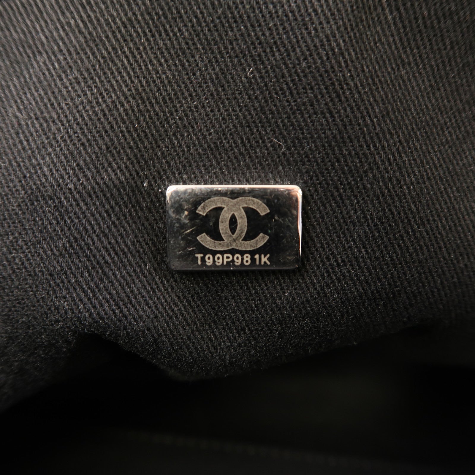 CHANEL 帆布Chain Shoulder手挽肩背兩用袋