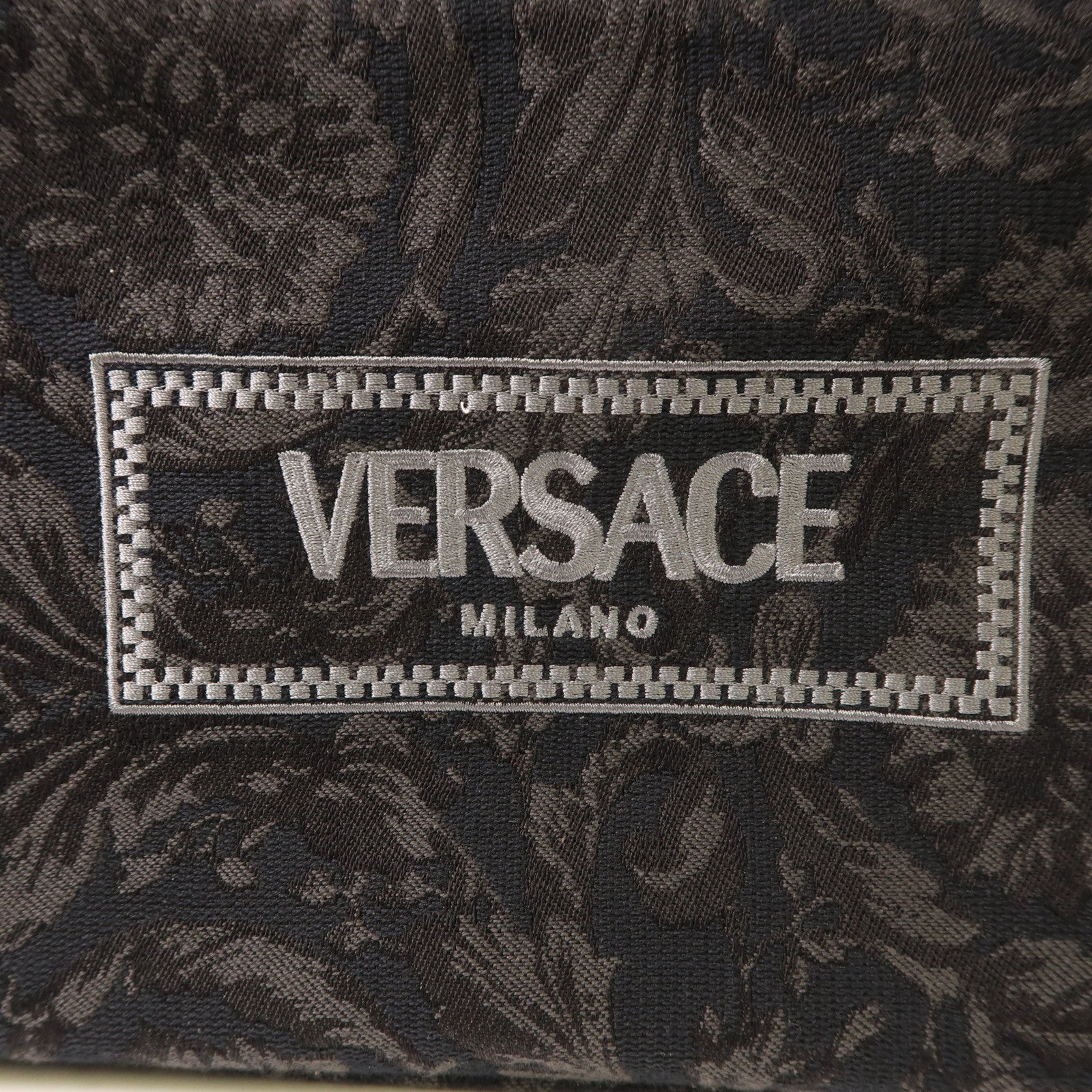 VERSACE 帆布2 Way Shoulder Bag金扣手挽肩背兩用袋