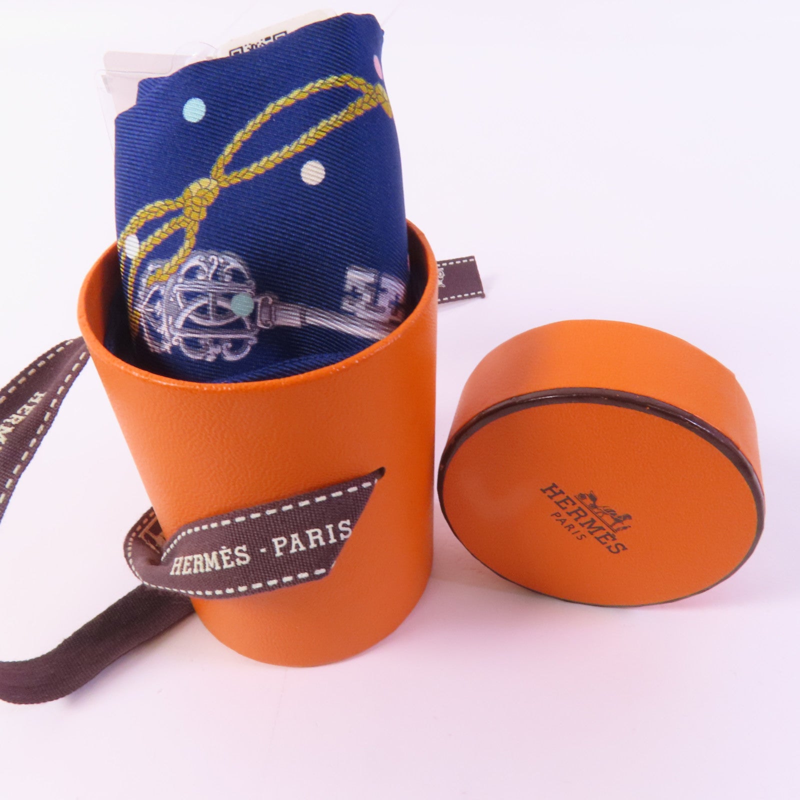 HERMES 絲質Twilly絲巾