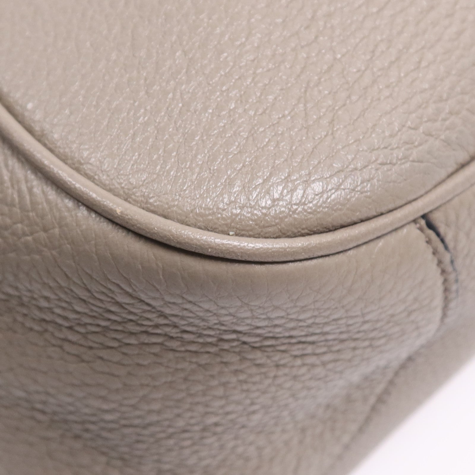 PRADA 牛皮皮革Nero Vitello Daino Bag金扣手挽肩背兩用袋