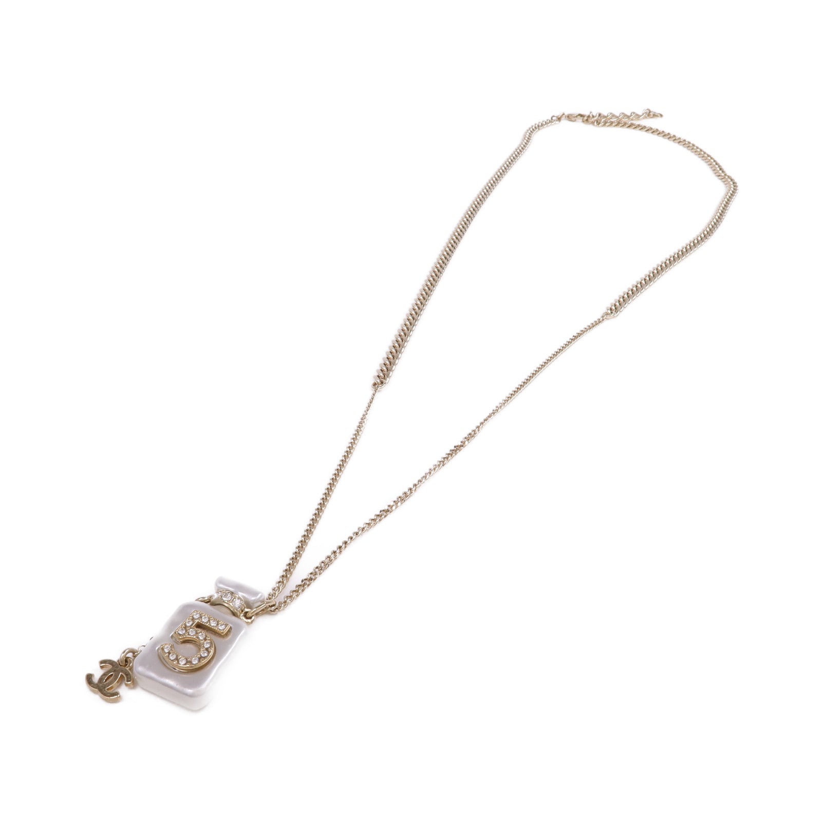 CHANEL 金屬/水晶Necklace項鍊