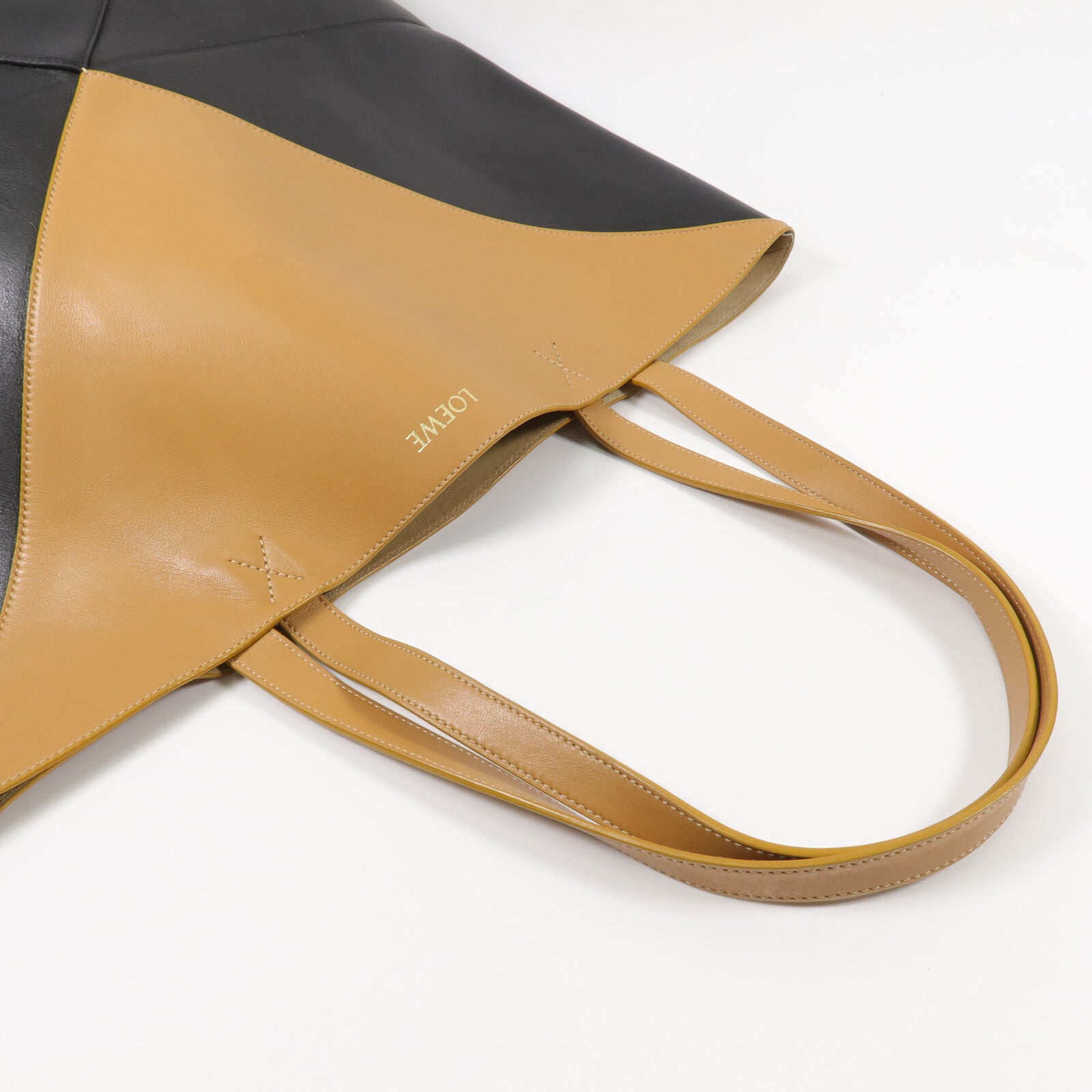 LOEWE 牛皮皮革Fold Tote XL肩背袋