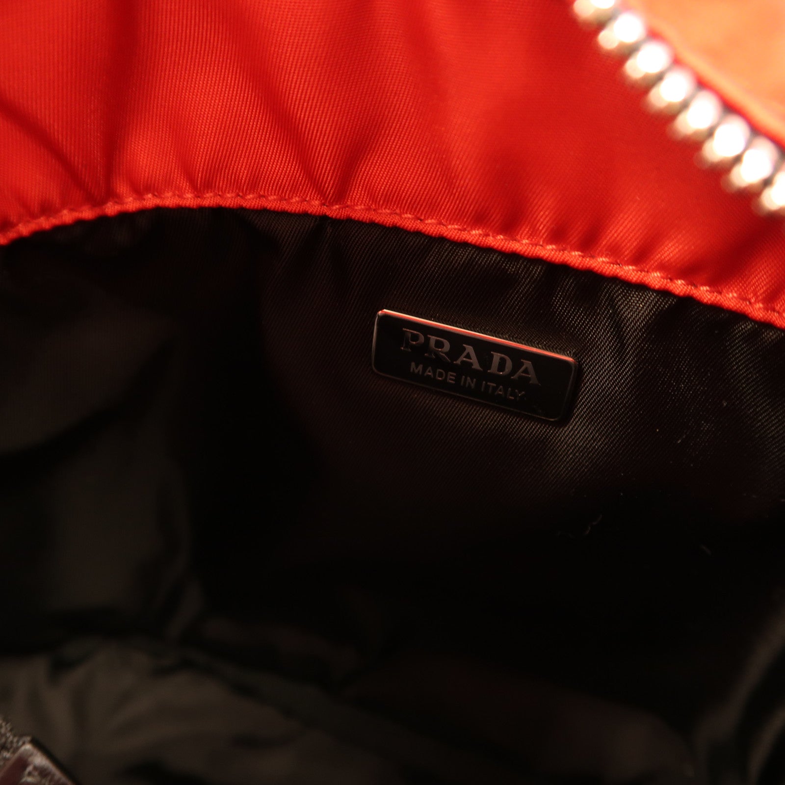 PRADA 尼龍Shoulder Bag銀扣手挽肩背兩用袋