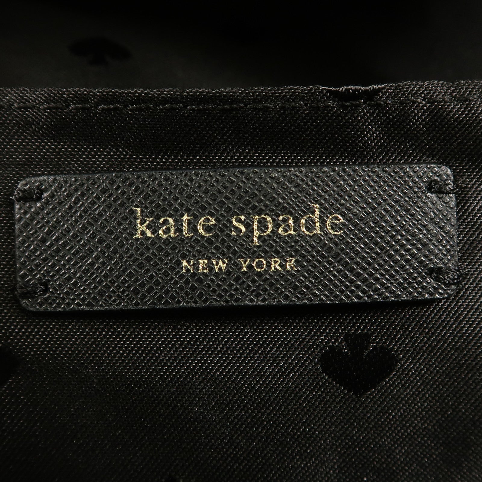 Kate Spade 【激減優惠】塗層帆布Rucksack金扣背包