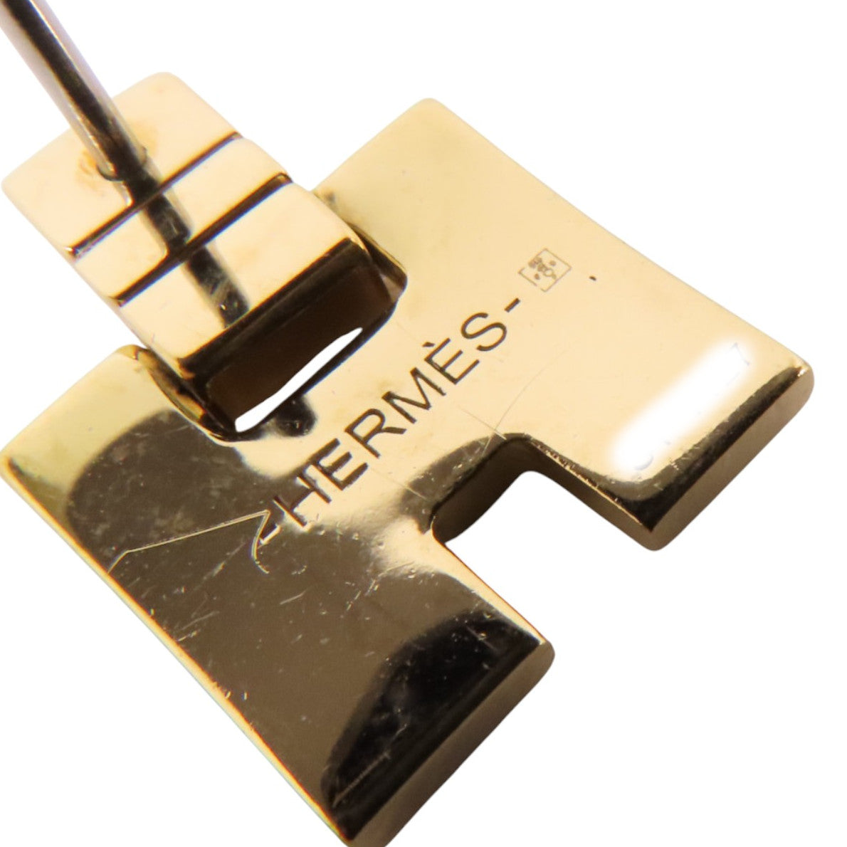 HERMES 金屬/琺瑯Eileen Earrings金扣耳環