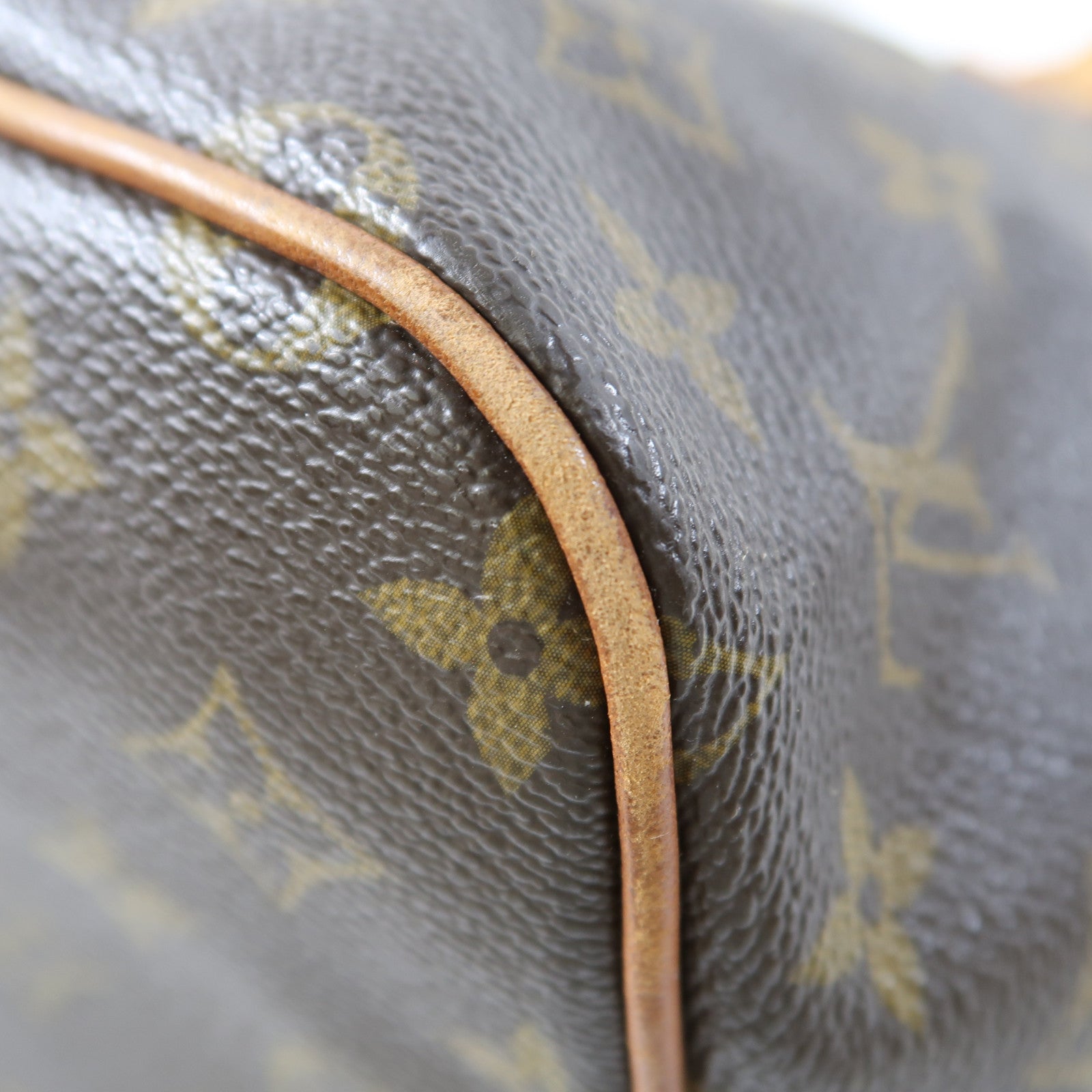 LOUIS VUITTON 【激減優惠】Monogram Palermo金扣手挽肩背兩用袋啡色