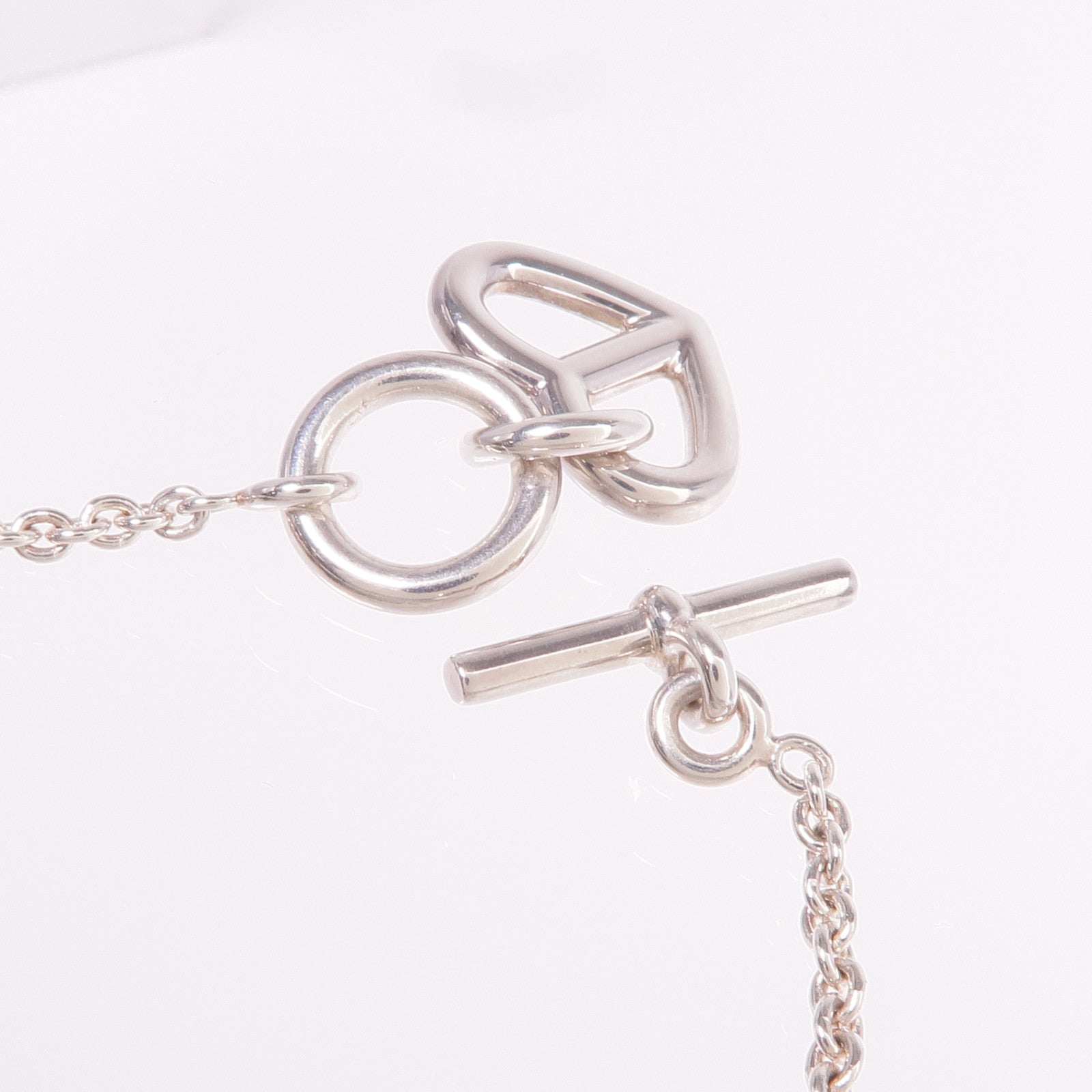 HERMES 925純銀Cache Coeur Amulette Pendant項鍊