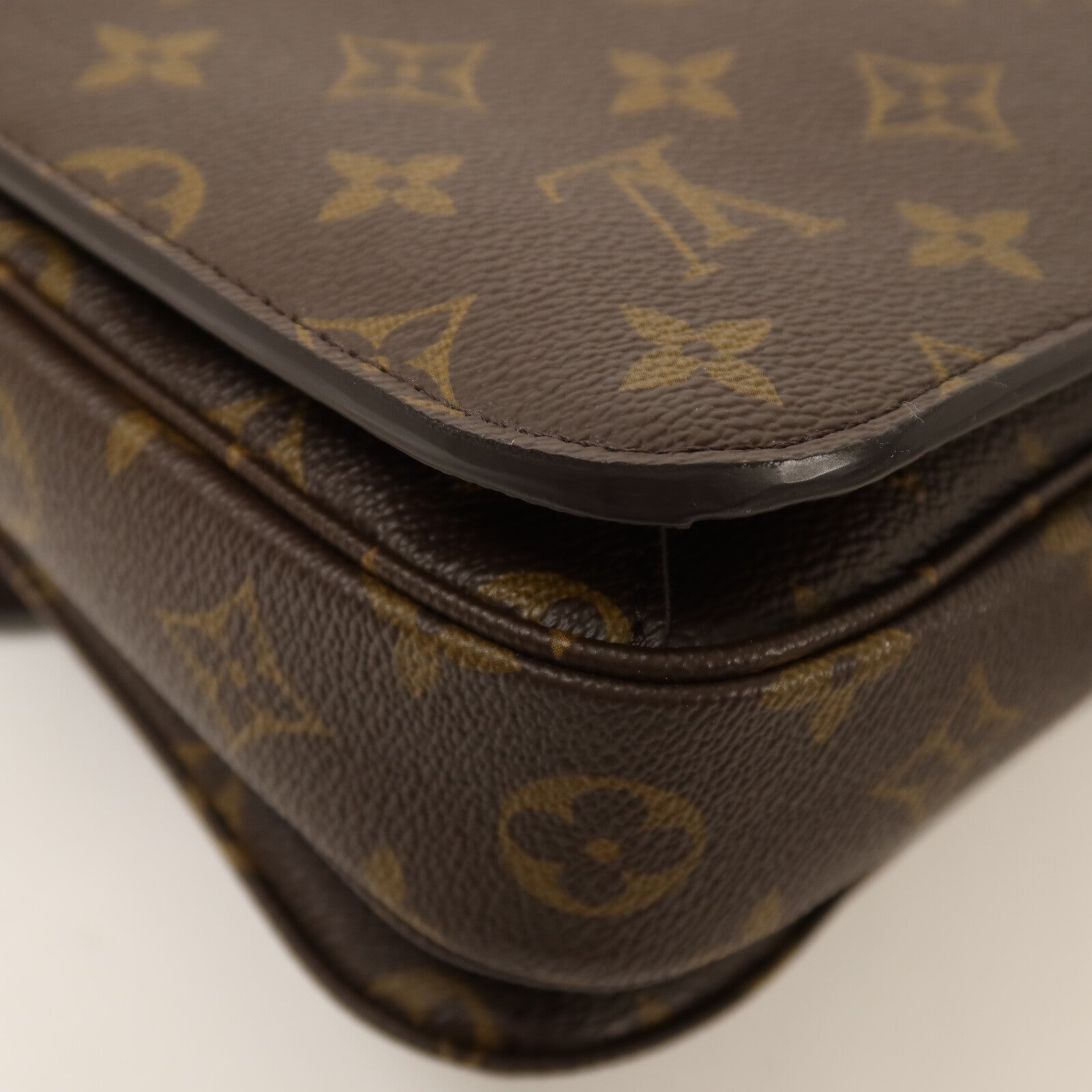 LOUIS VUITTON Monogram Pochette Metis MM金扣手挽肩背兩用袋