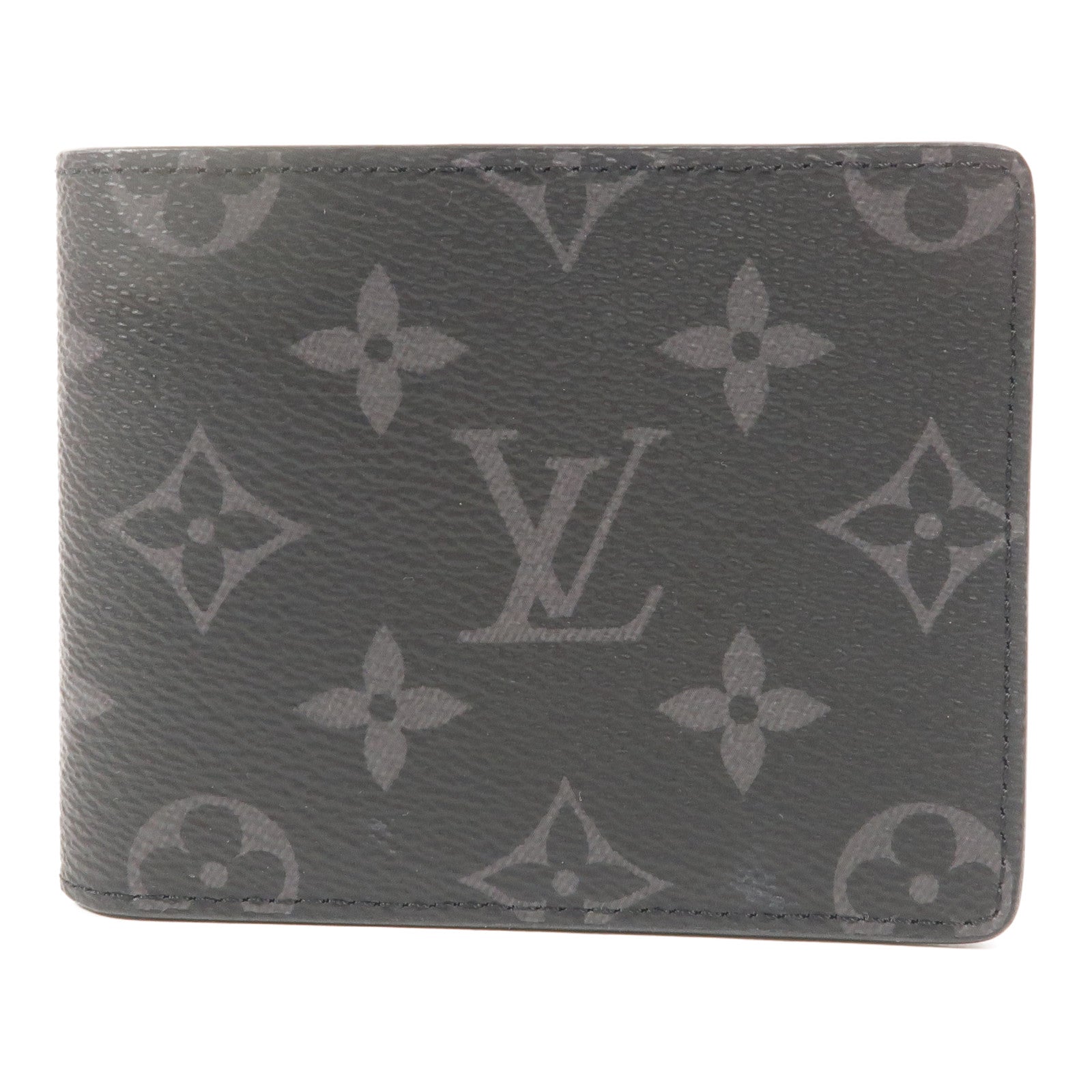 LOUIS VUITTON Monogram Eclipse Slender Wallet錢包