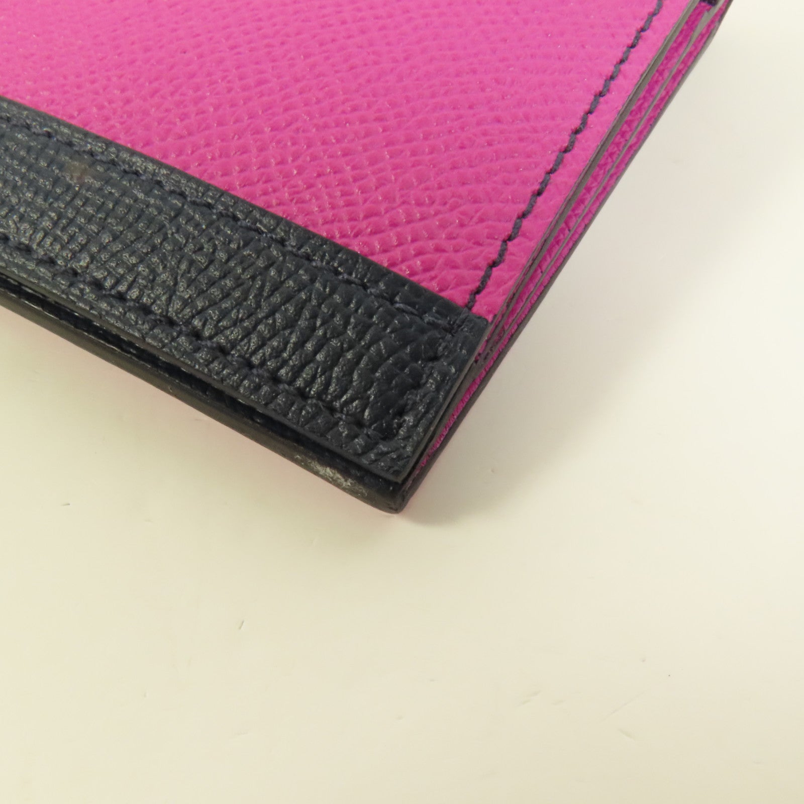HERMES Epsom皮革Camail Long Wallet銀扣長錢包Magnolia