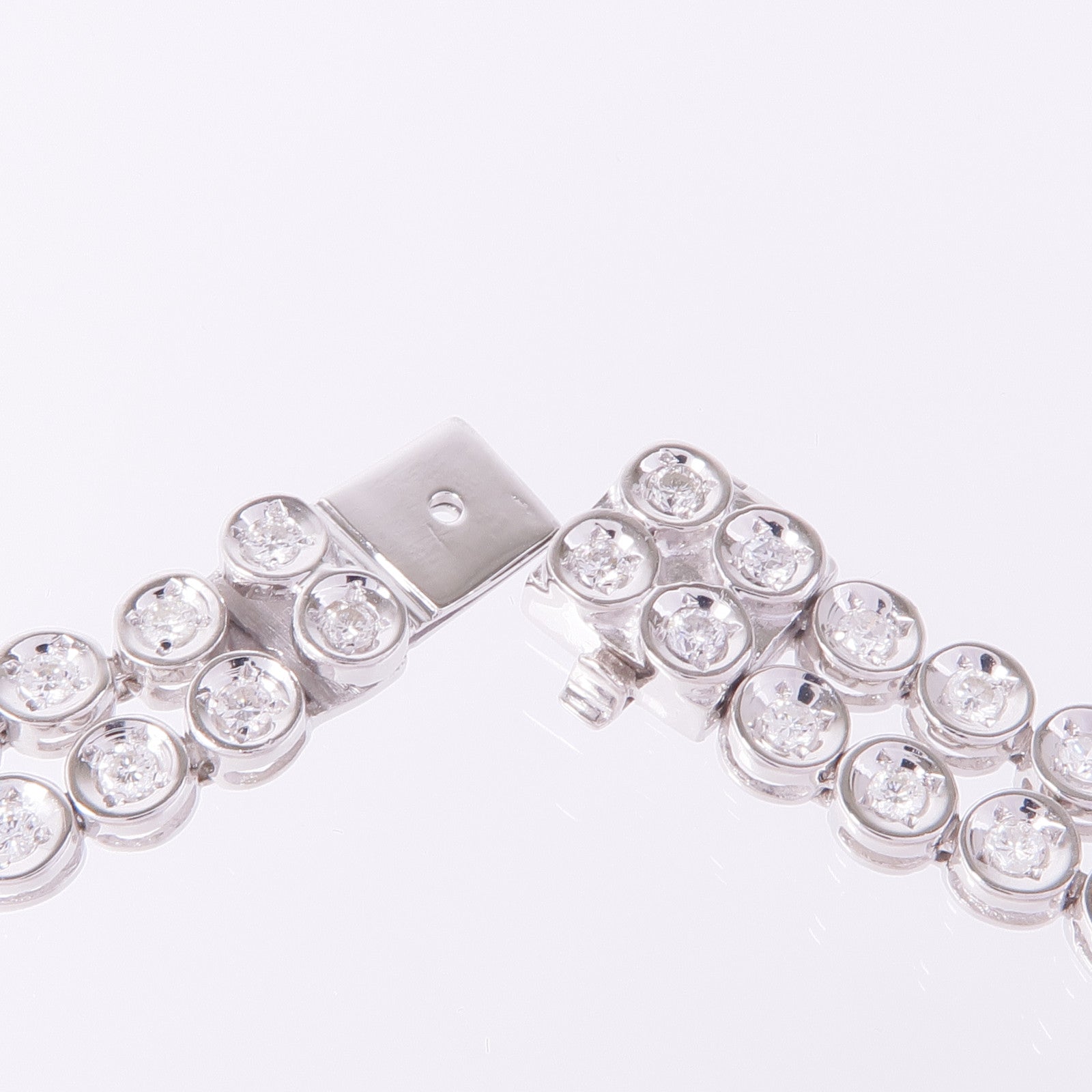 JEWELRY 18K白金Diamond Bracelet鑽石手鏈