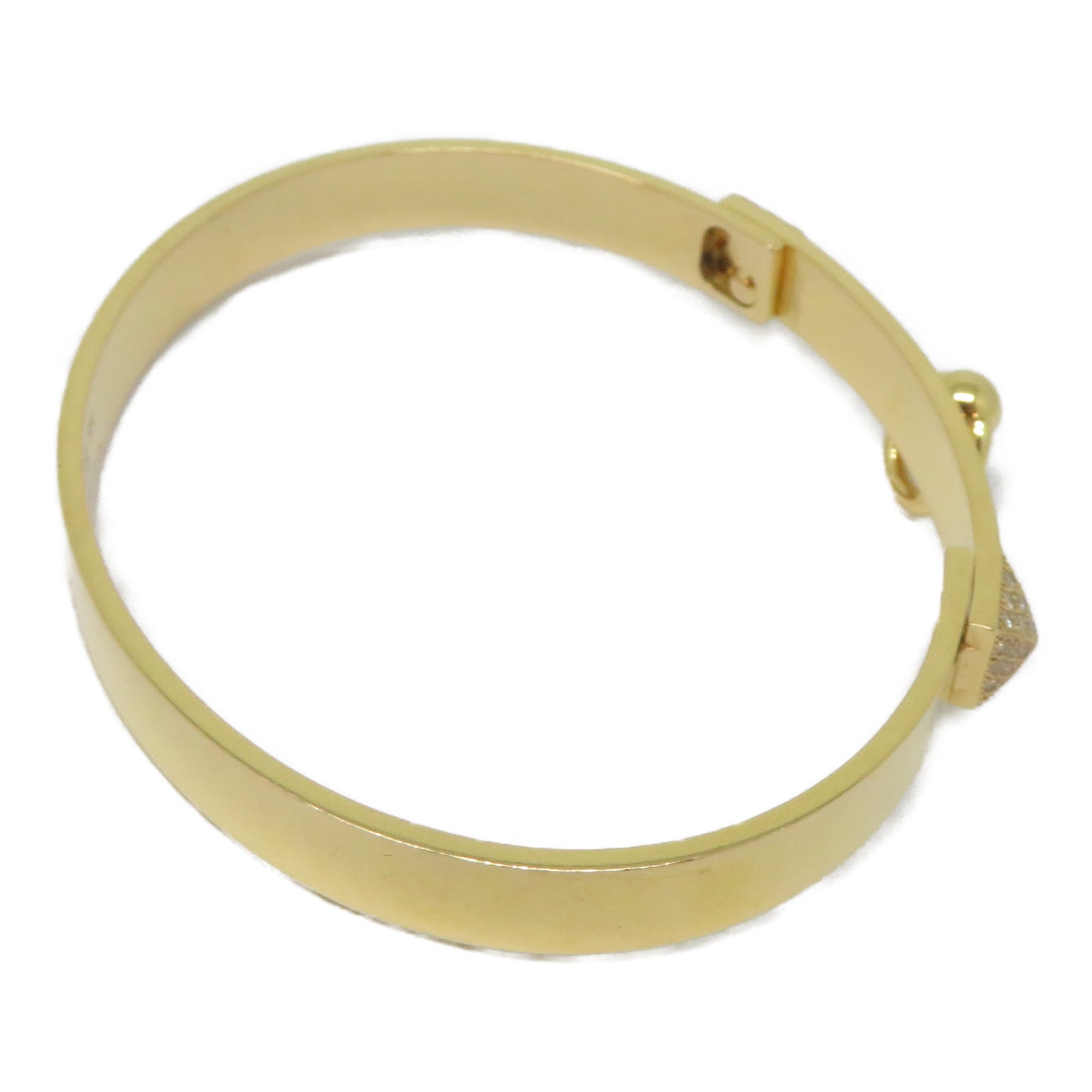 HERMES (PRICE DOWN) 0.24ct CDC Diamond Bracelet 18K Pink Gold