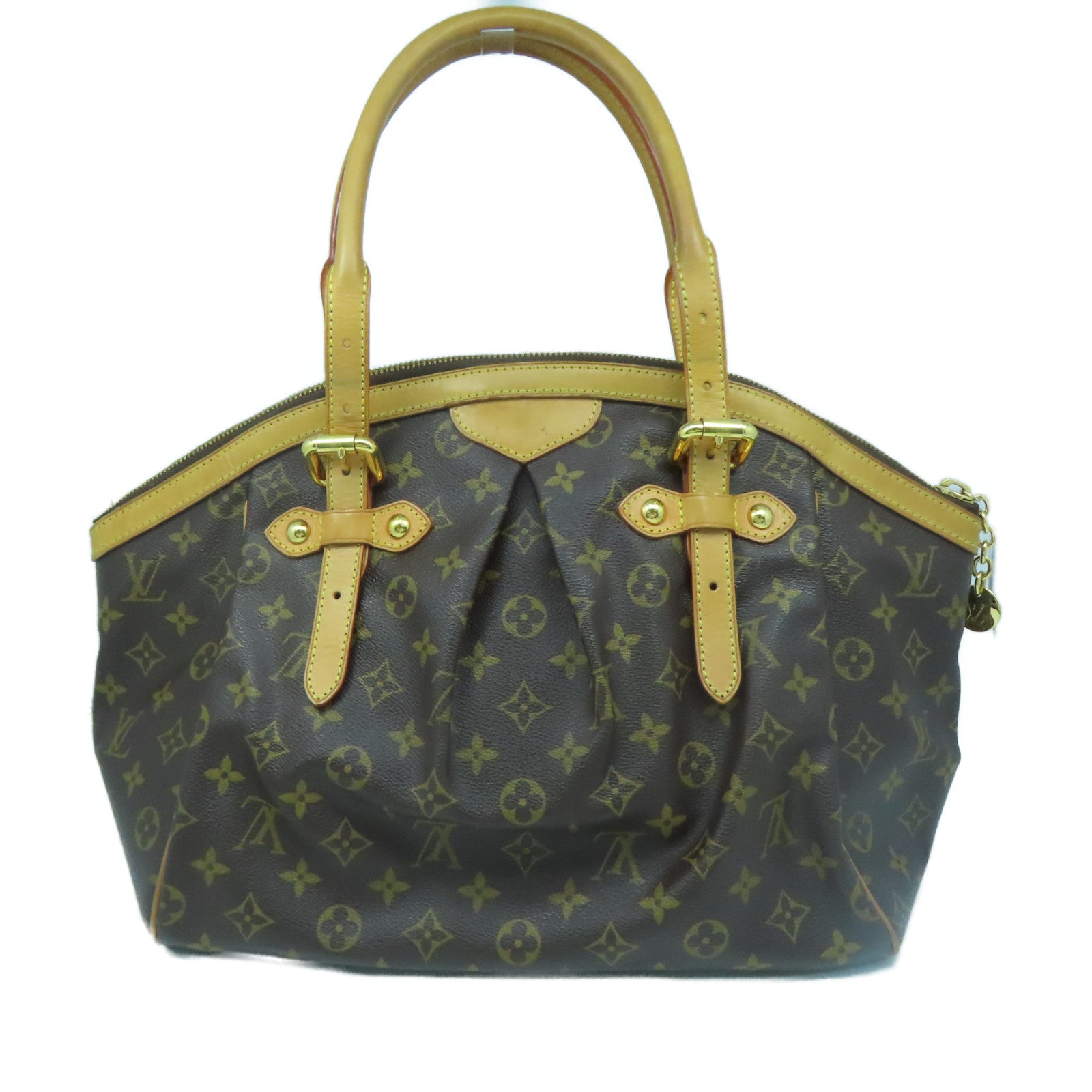 LOUIS VUITTON 【激減優惠】Monogram Tivoli GM金扣手挽袋啡色
