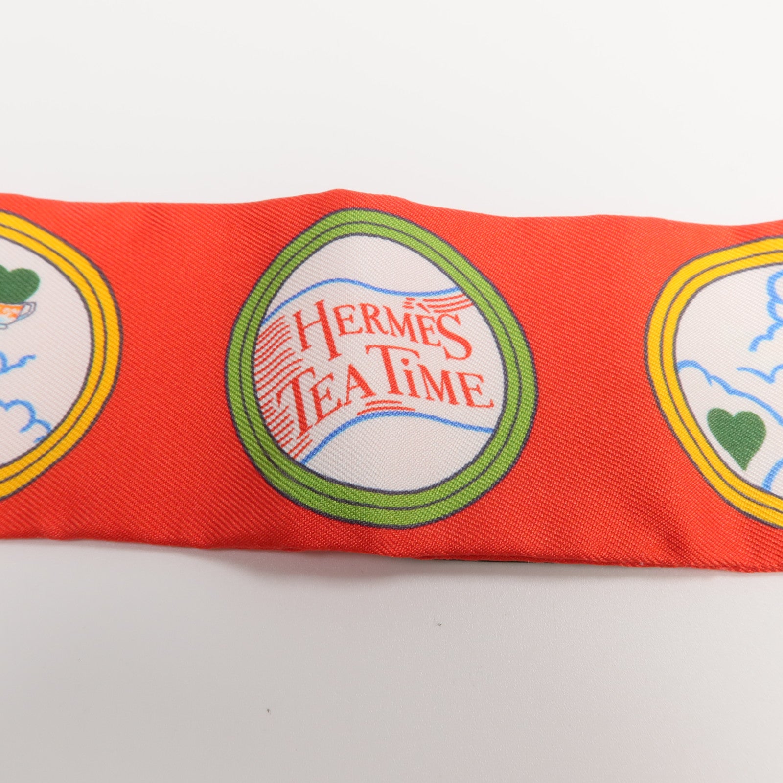 HERMES 絲質Twilly絲巾