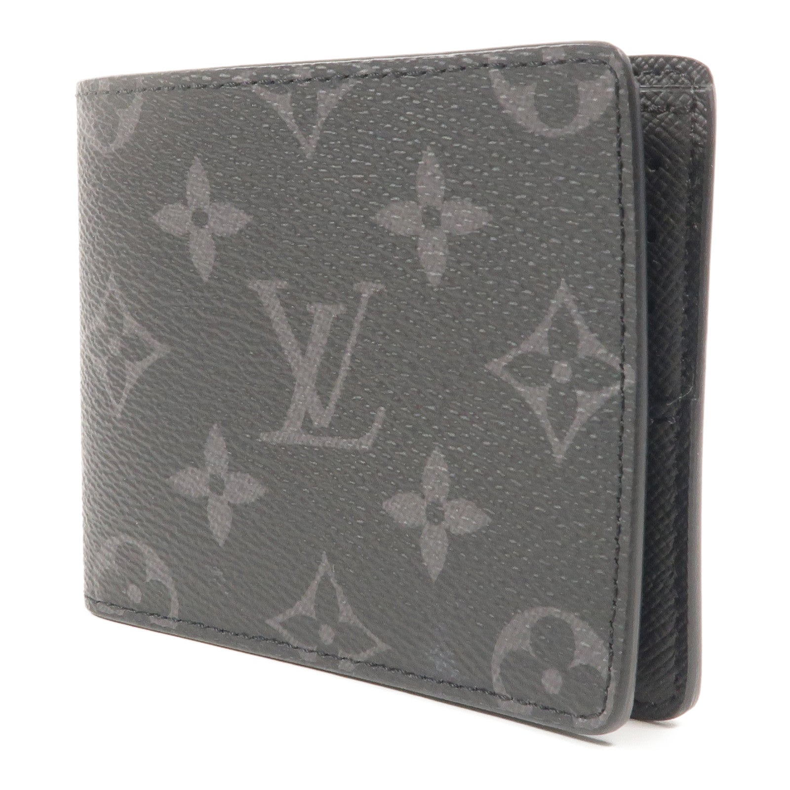 LOUIS VUITTON Monogram Eclipse Slender Wallet錢包